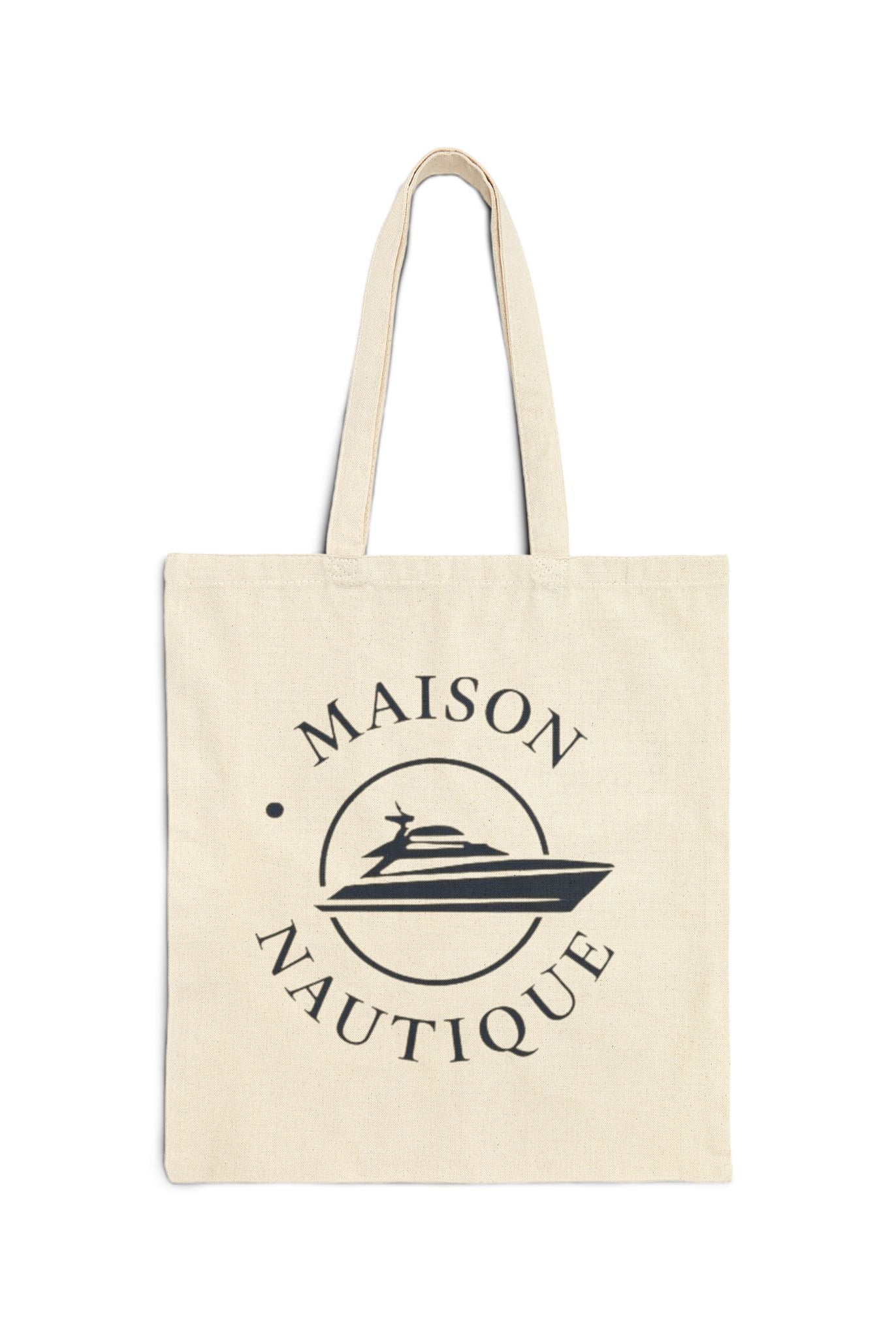 Maison Nautique Canvas Tote – Everyday Elegance - Maison Nautique