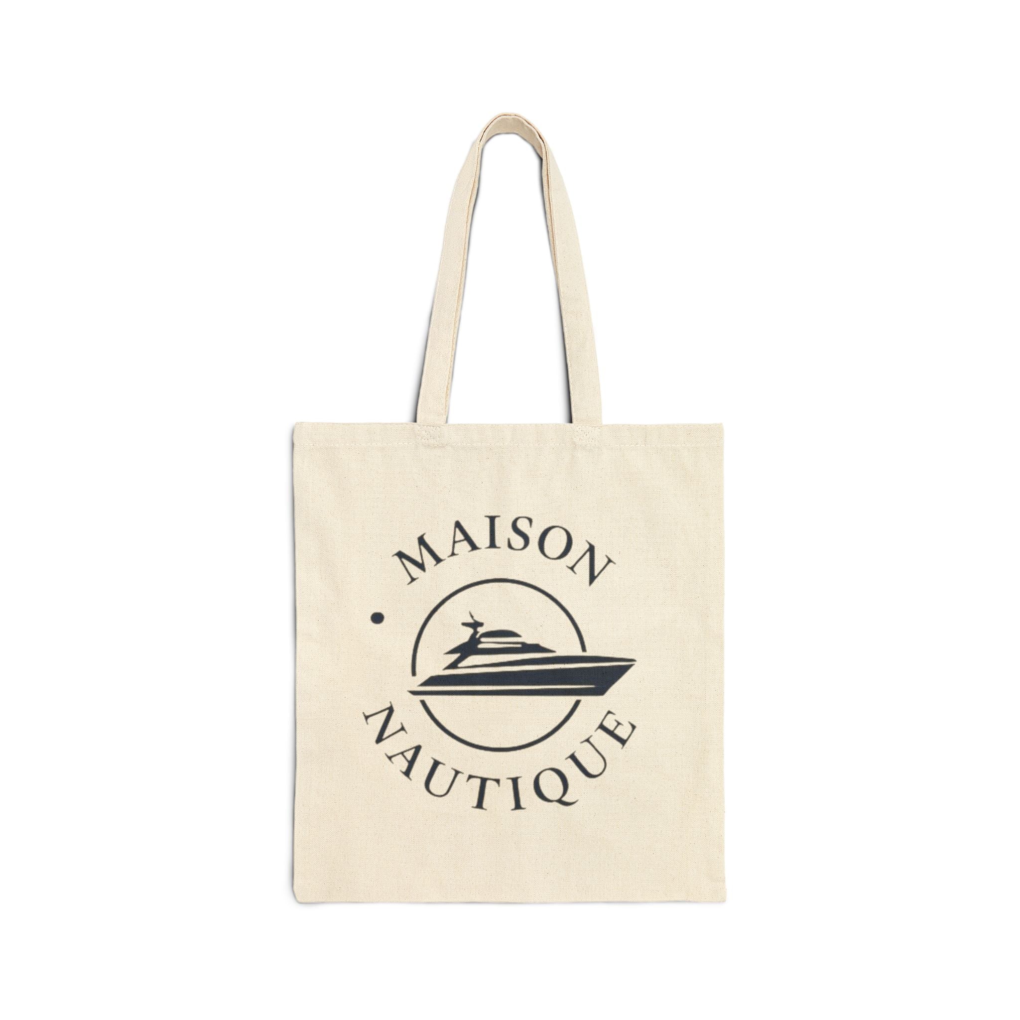 Maison Nautique Canvas Tote – Everyday Elegance - Maison Nautique