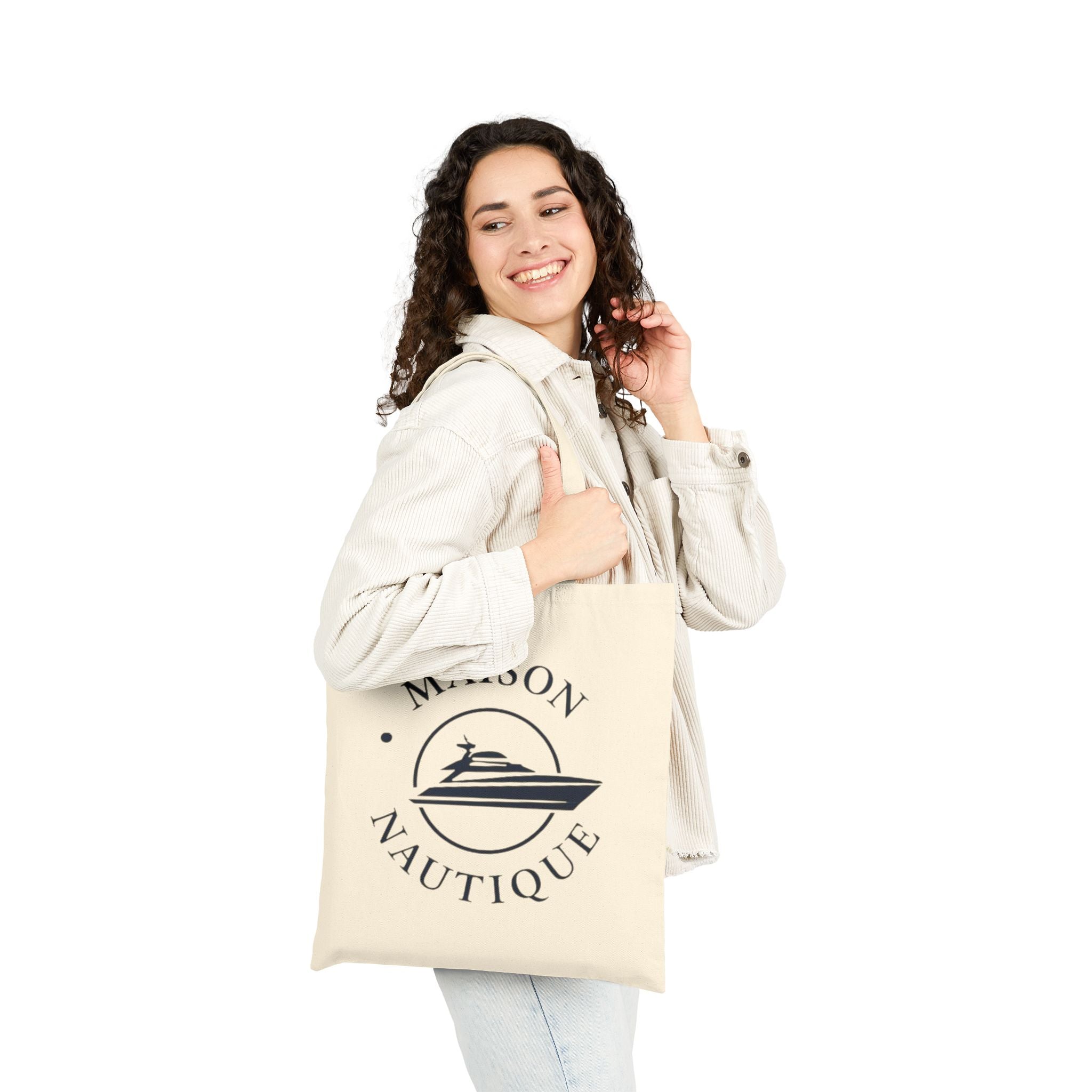 Maison Nautique Canvas Tote – Everyday Elegance - Maison Nautique