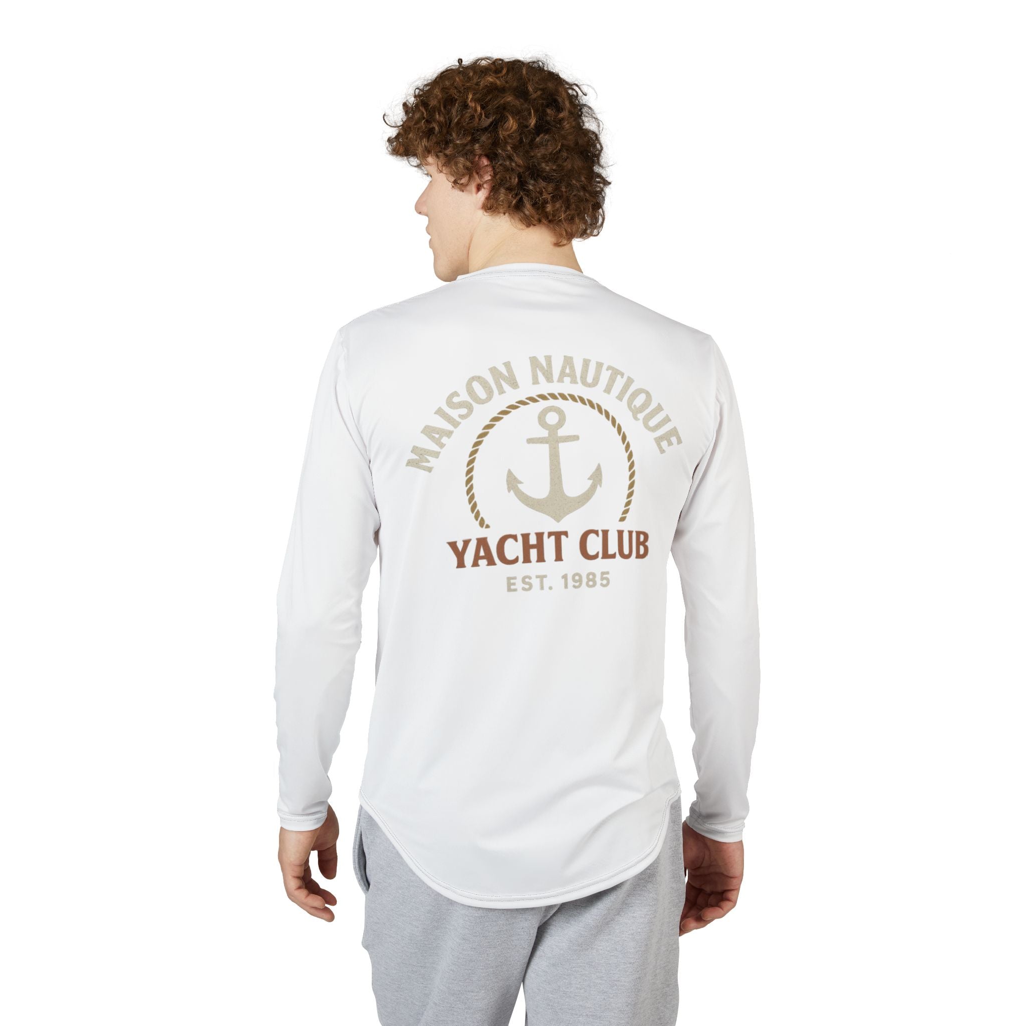 Yacht Club Long Sleeve – UV Protection Performance Shirt - Maison Nautique