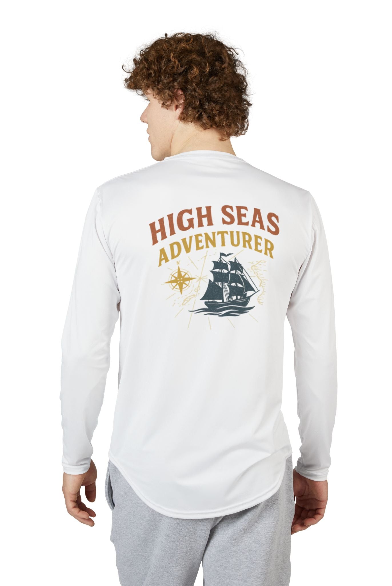 Men's UV Protection Long Sleeve Shirt - High Seas Adventurer Collection - Maison Nautique