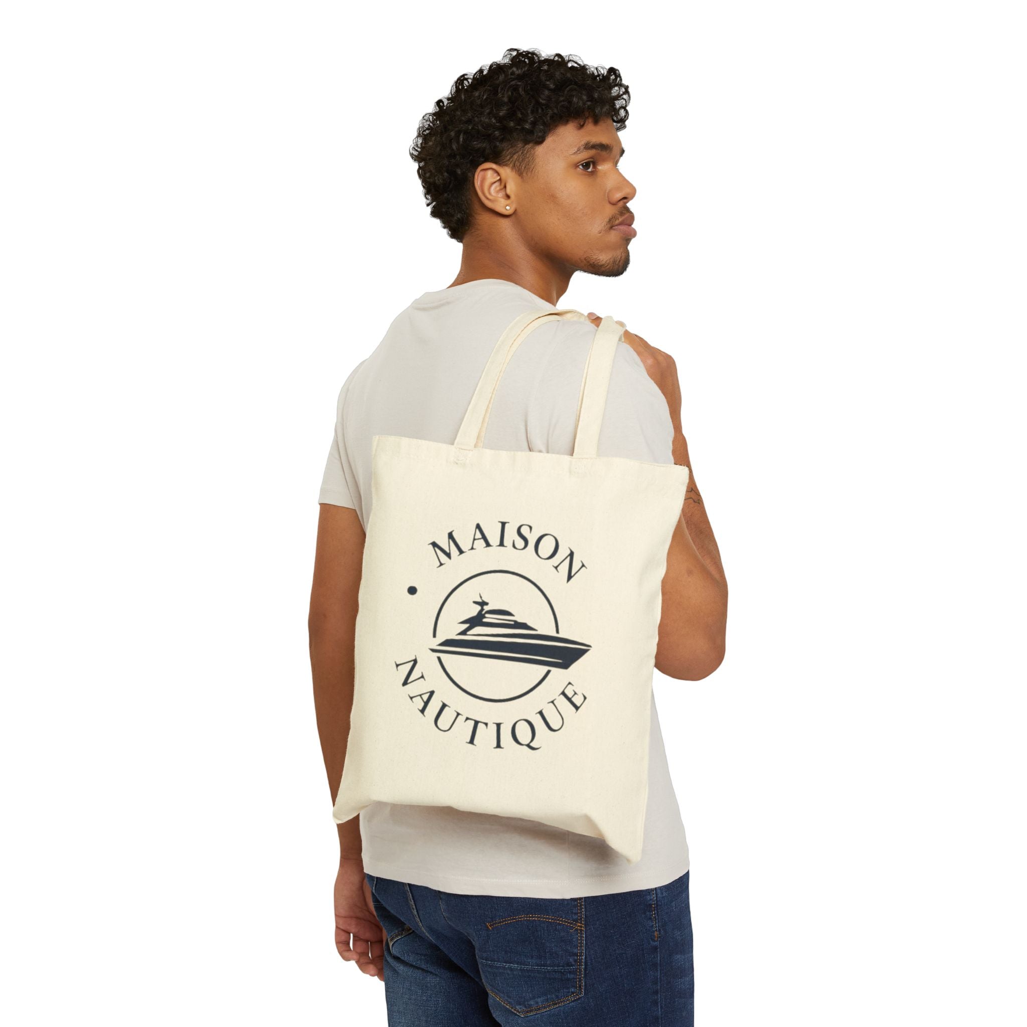 Maison Nautique Canvas Tote – Everyday Elegance - Maison Nautique