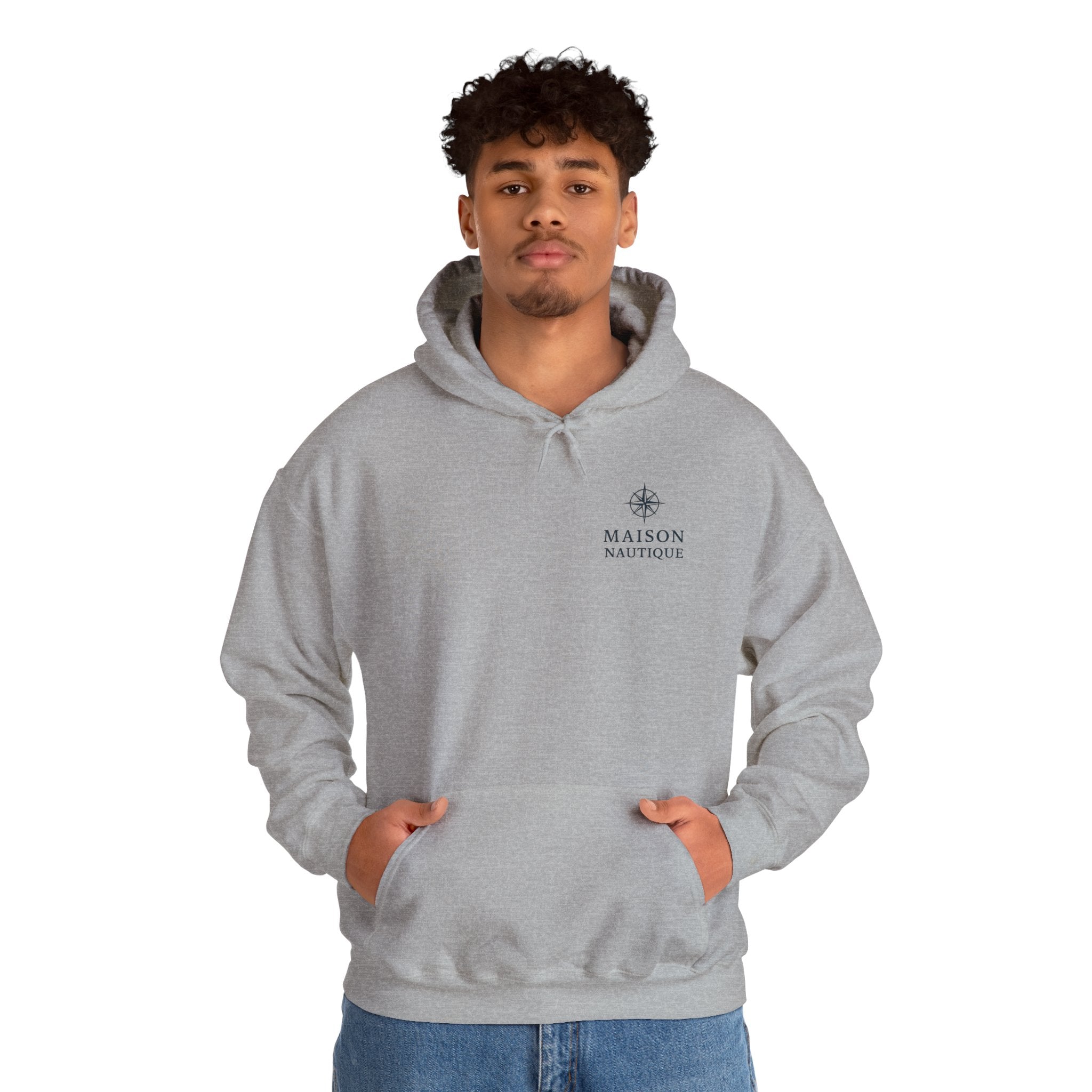 Maison Nautique Yacht Hoodie – Sunset Edition, Unisex - Maison Nautique