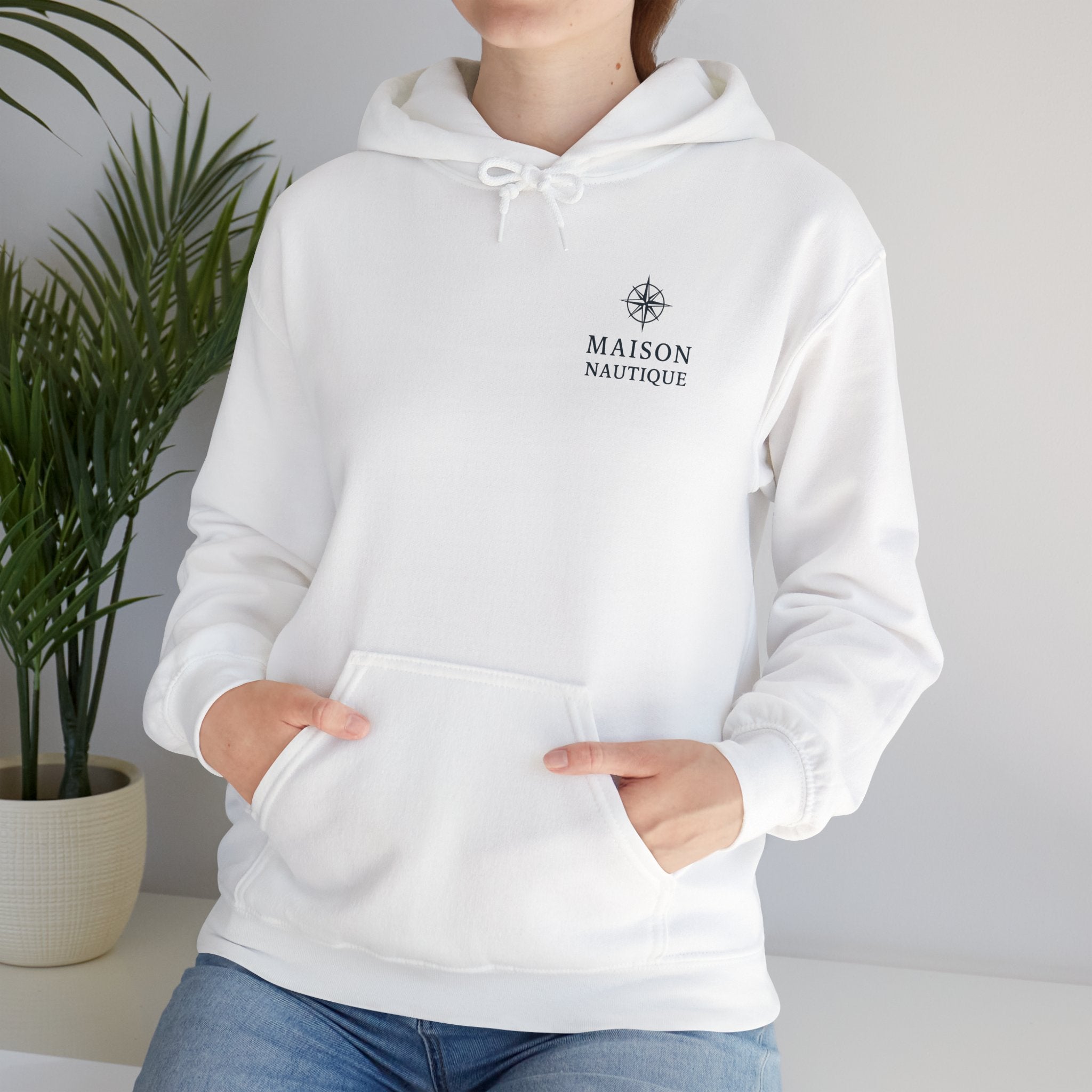 Maison Nautique Yacht Hoodie – Sunset Edition, Unisex - Maison Nautique