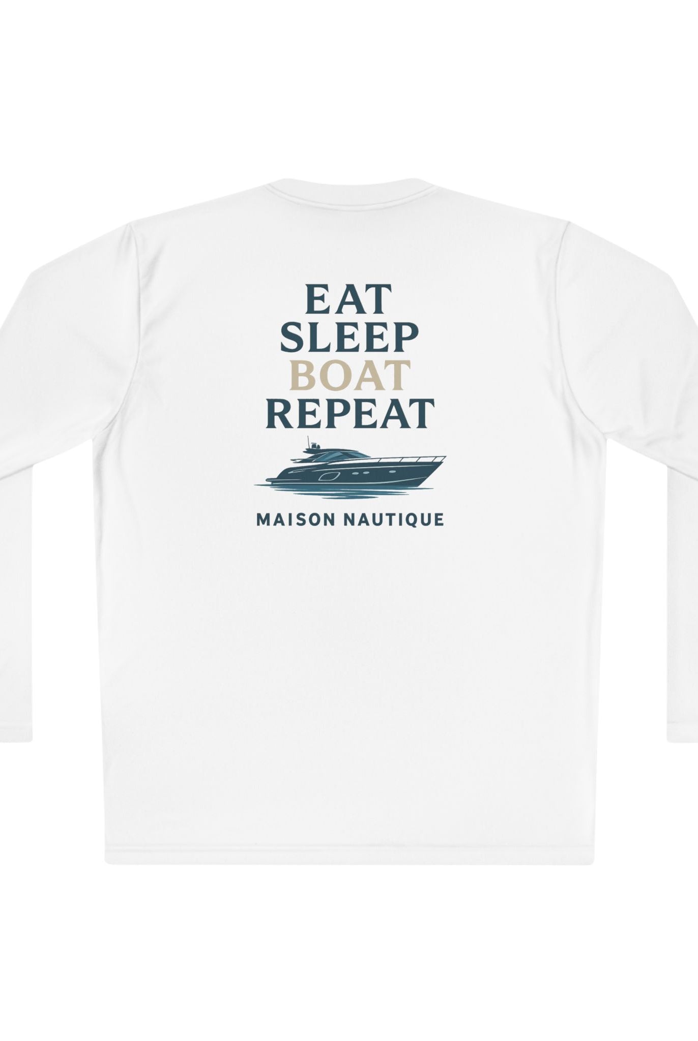 “Make Waves” Lightweight Long Sleeve – Nautical Essentials Collection - Maison Nautique