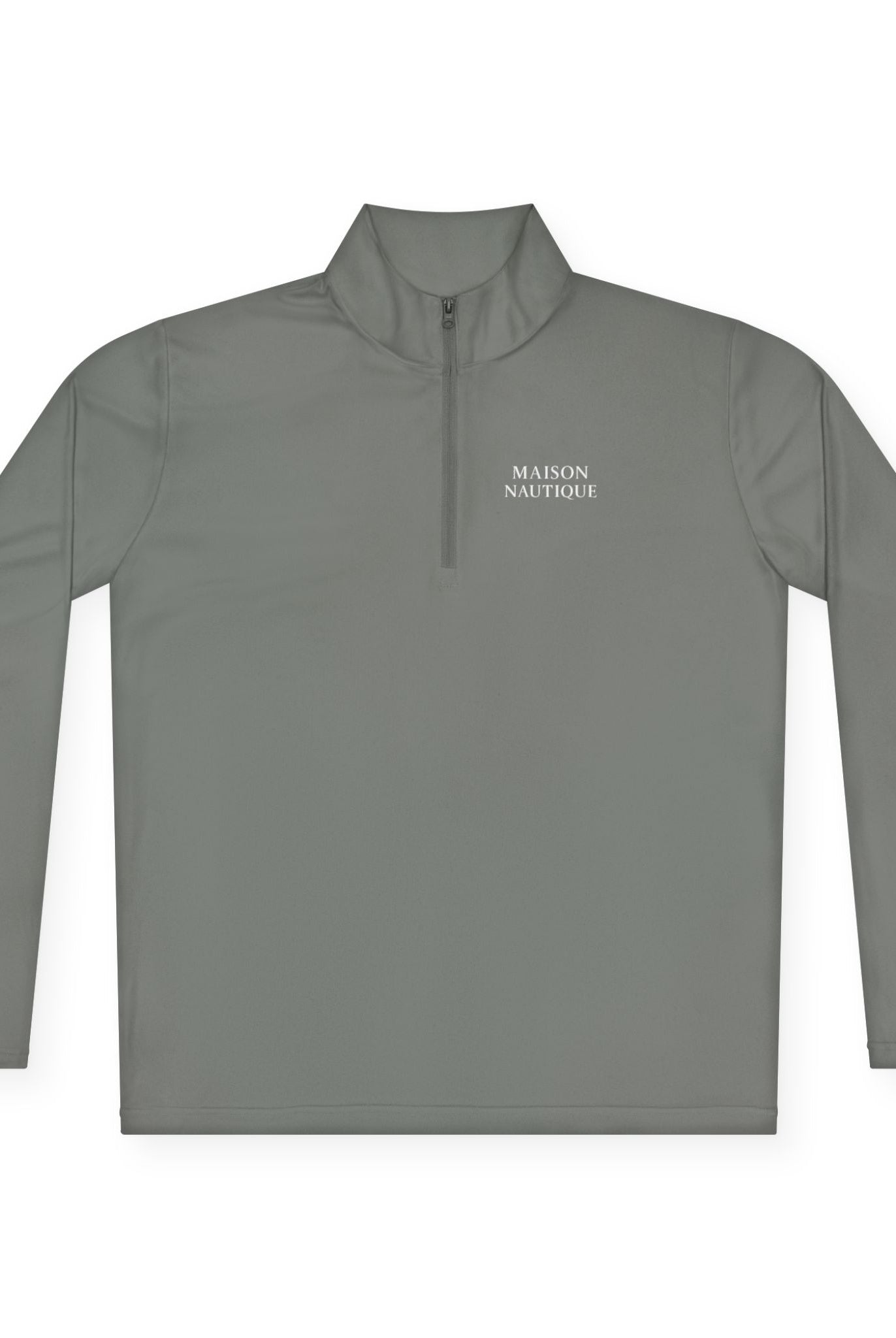 Maison Nautique Signature Quarter-Zip – Black, Grey, True Navy - Maison Nautique