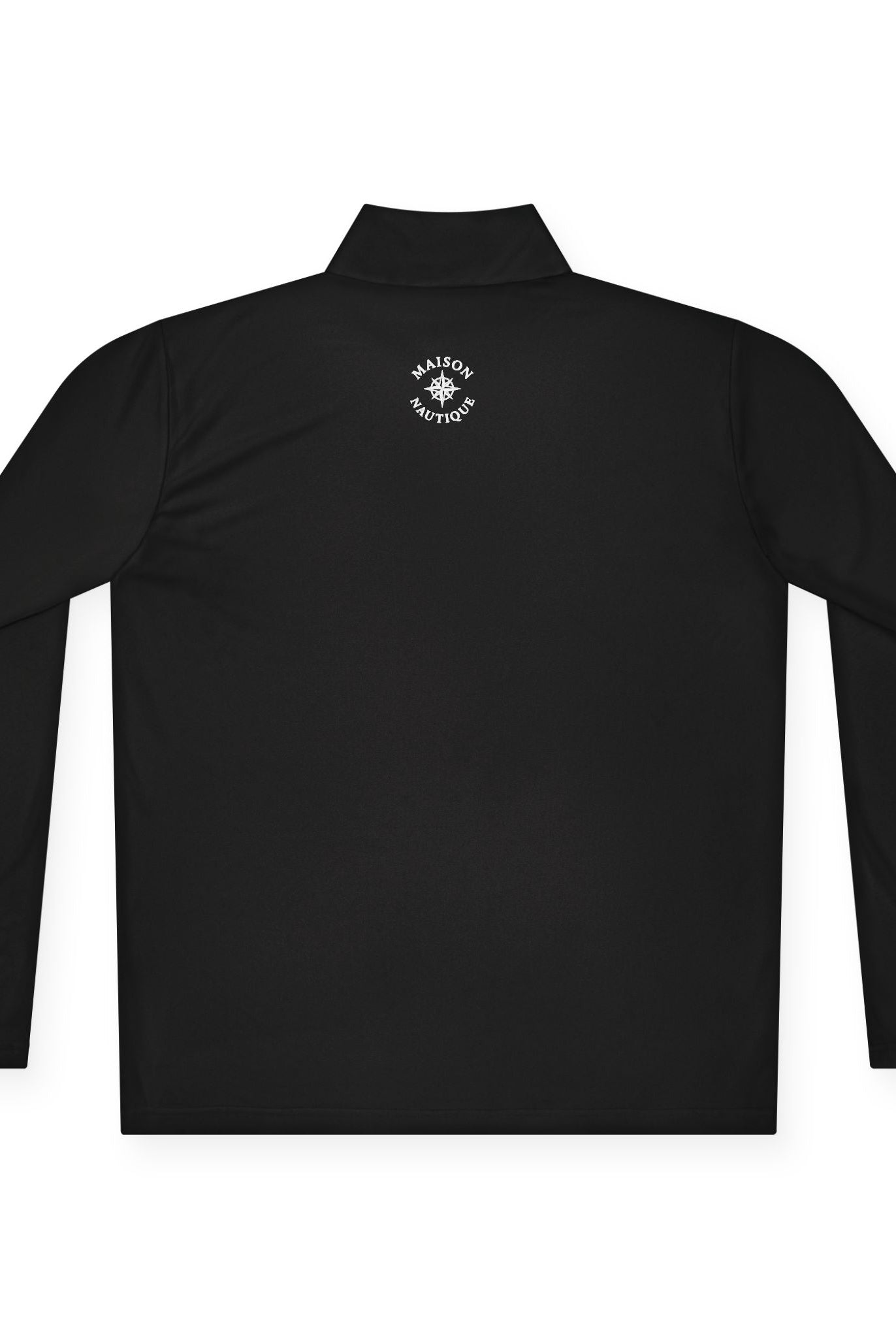 Maison Nautique Signature Quarter-Zip – Black, Grey, True Navy - Maison Nautique