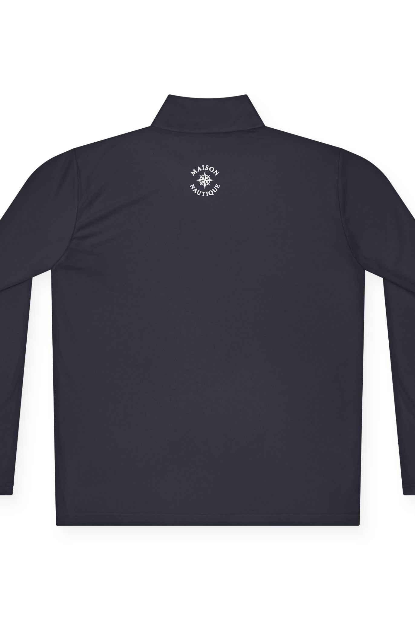 Maison Nautique Signature Quarter-Zip – Black, Grey, True Navy - Maison Nautique
