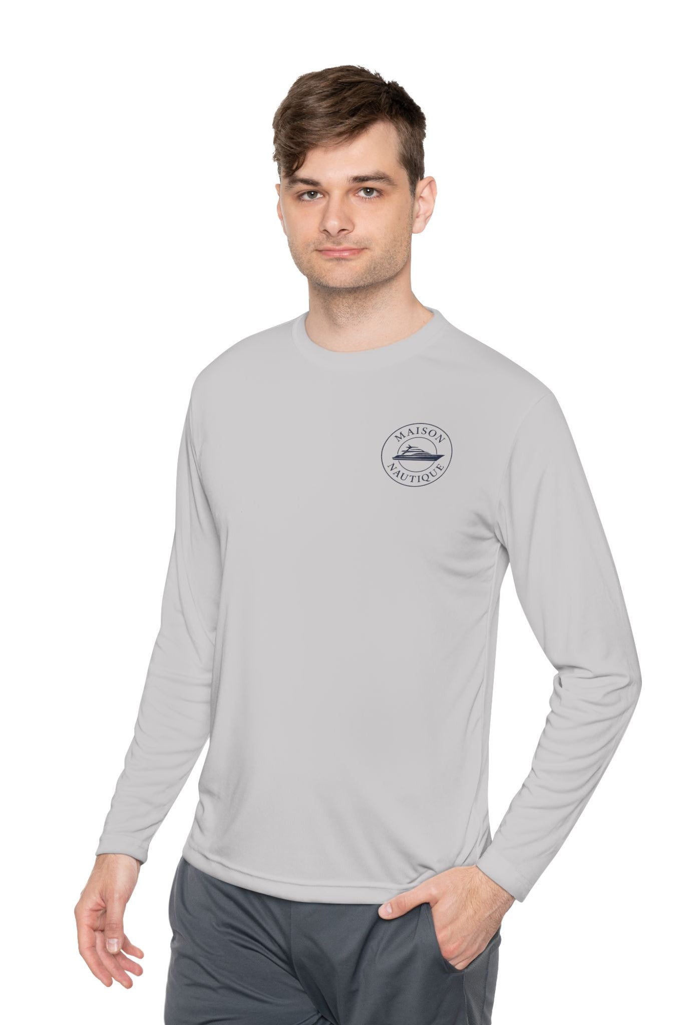 Maison Nautique Dri-Fit Long Sleeve – Crew Issue 01, Unisex - Maison Nautique