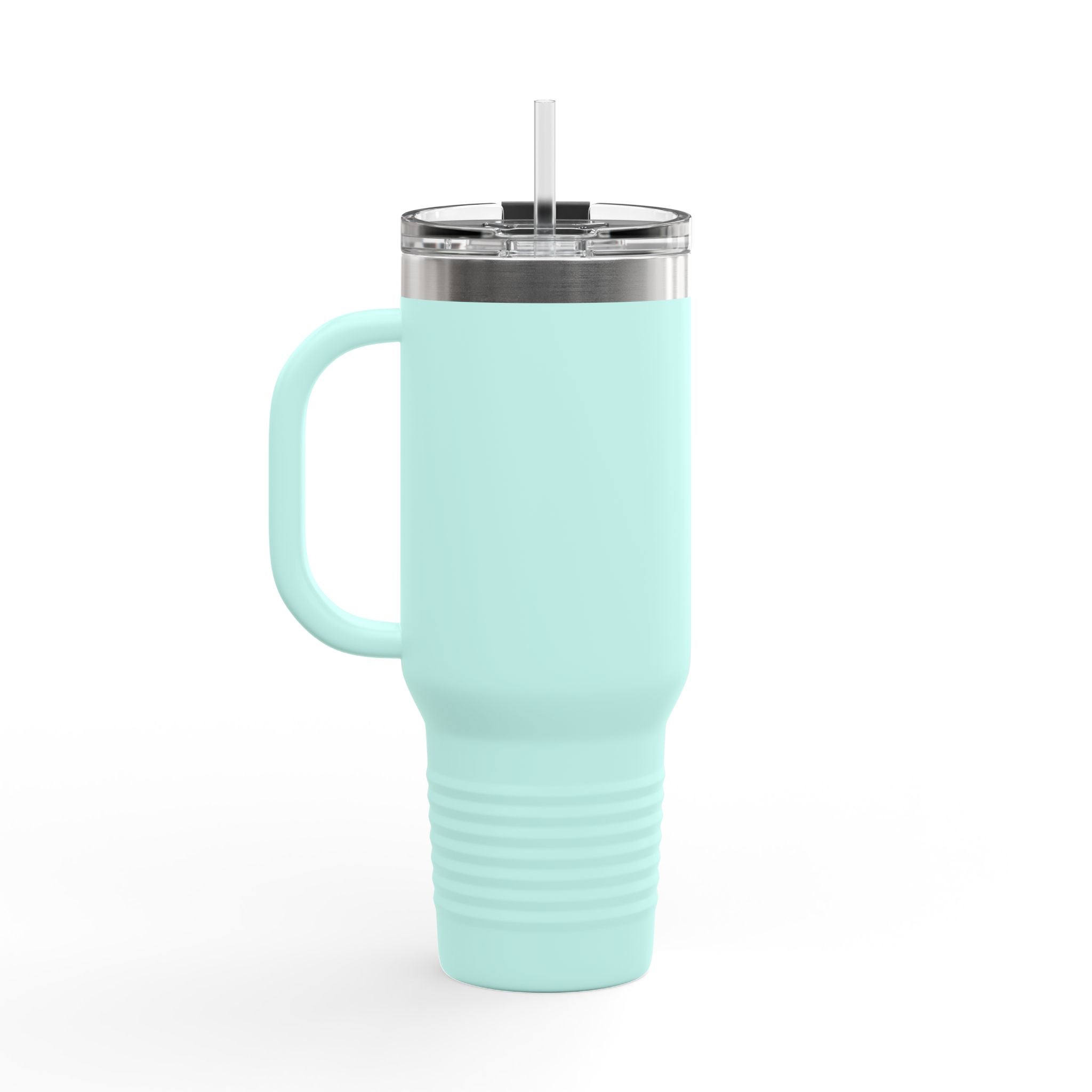 Maison Nautique 40 oz Compass Tumbler – White & Teal Edition - Maison Nautique