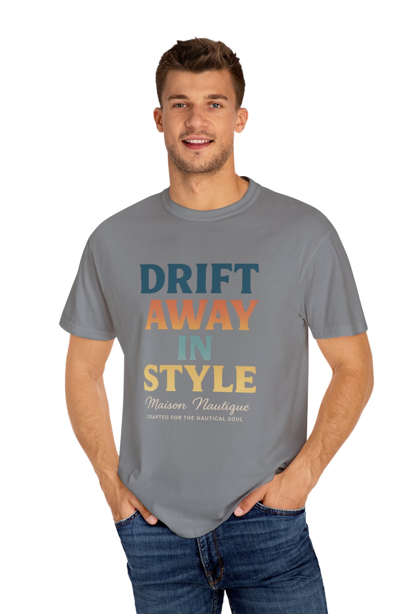 Drift Away in Style – Unisex Coastal Tee - Maison Nautique