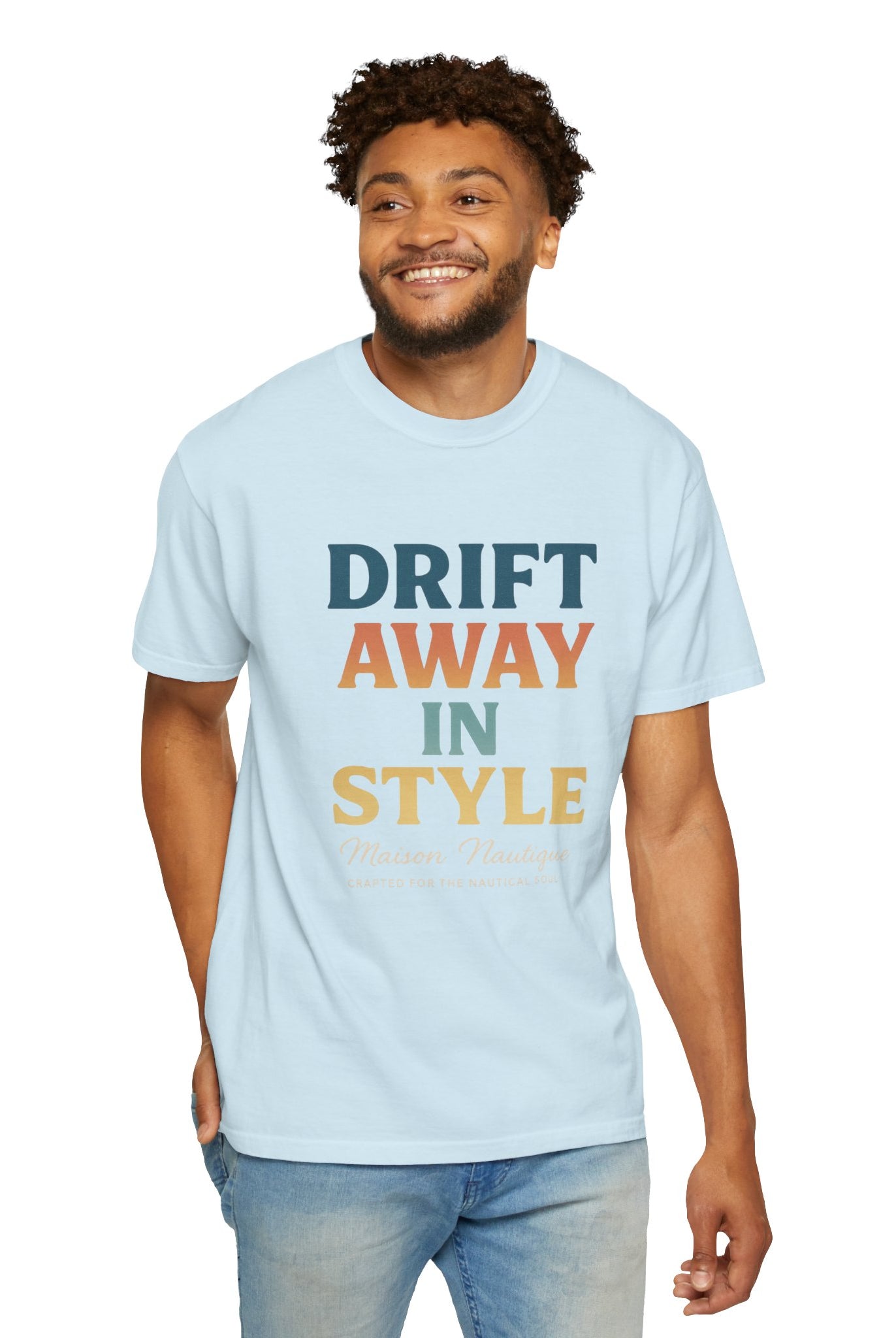 Drift Away in Style – Unisex Coastal Tee - Maison Nautique
