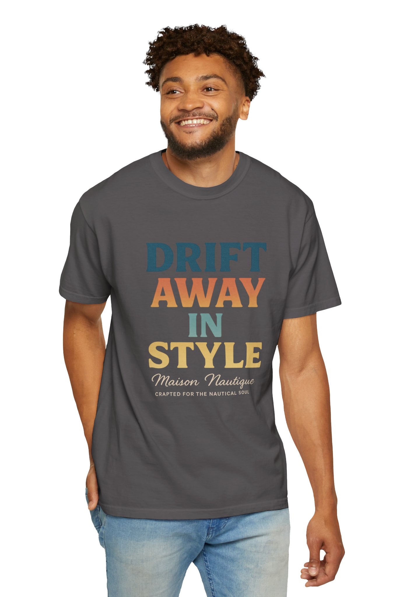 Drift Away in Style – Unisex Coastal Tee - Maison Nautique
