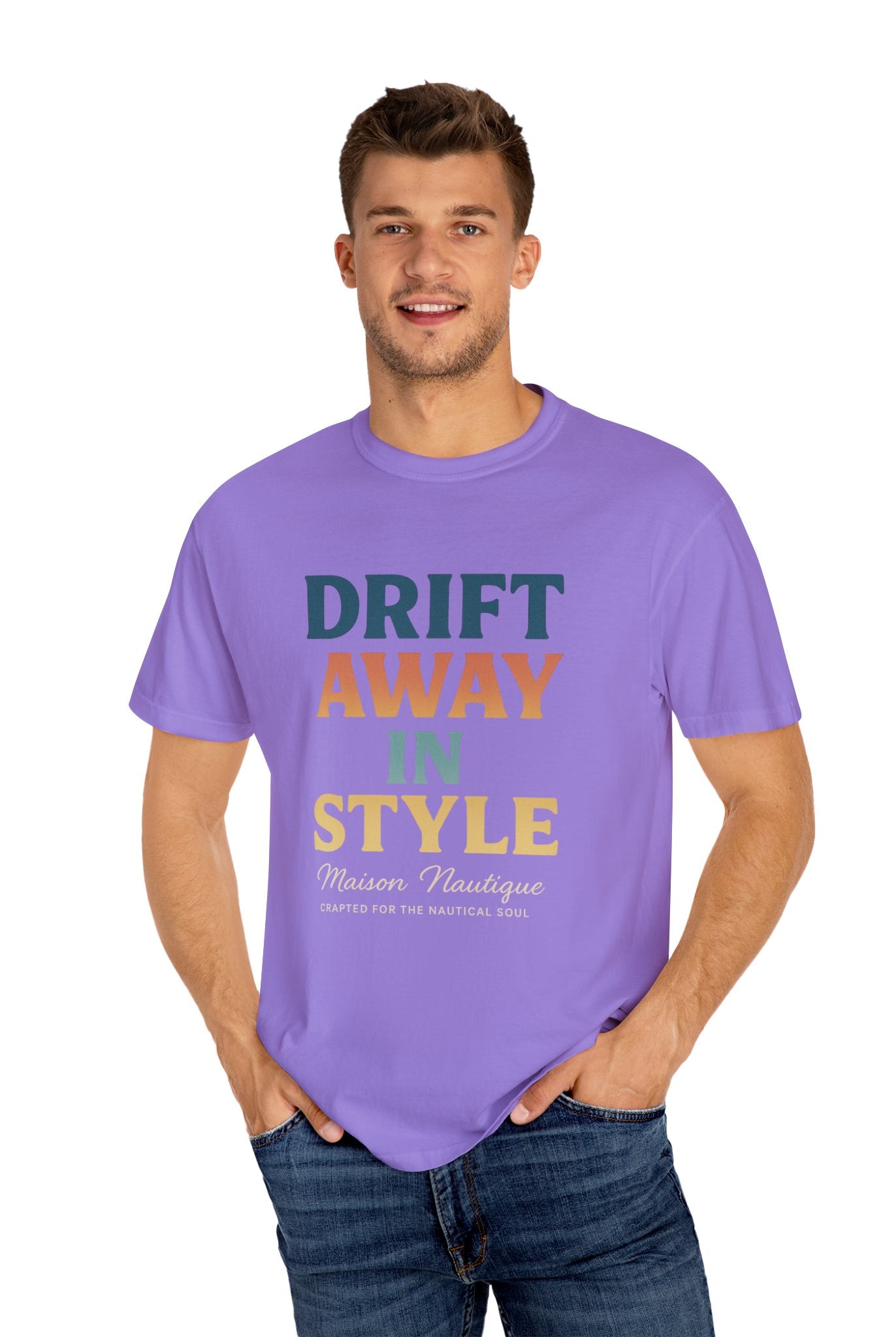 Drift Away in Style – Unisex Coastal Tee - Maison Nautique