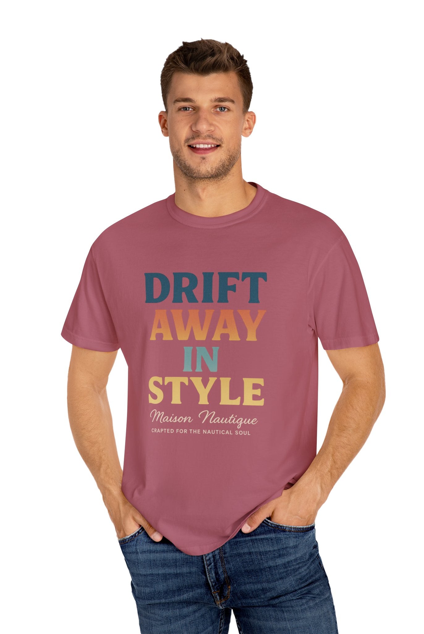 Drift Away in Style – Unisex Coastal Tee - Maison Nautique