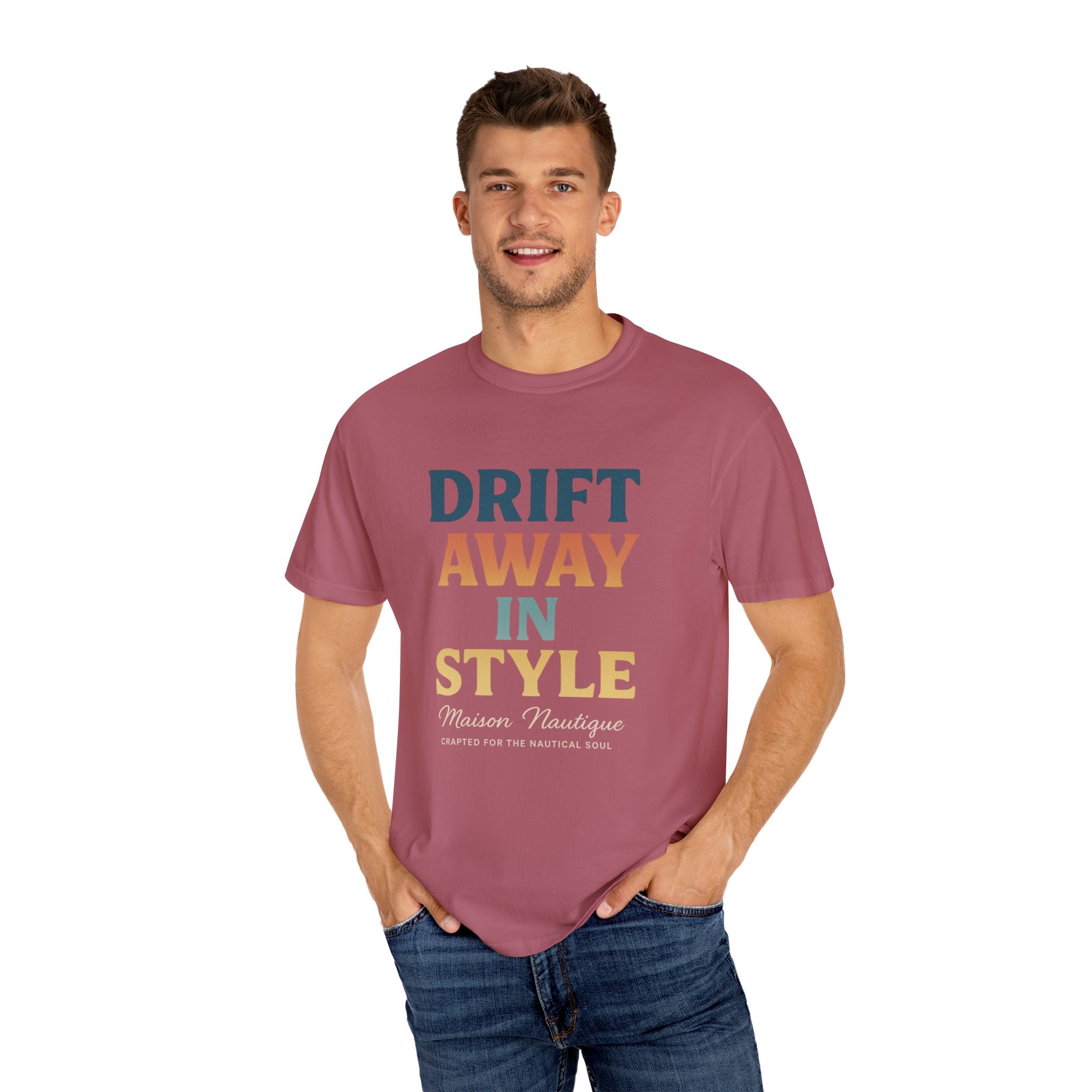 Drift Away in Style – Unisex Coastal Tee - Maison Nautique