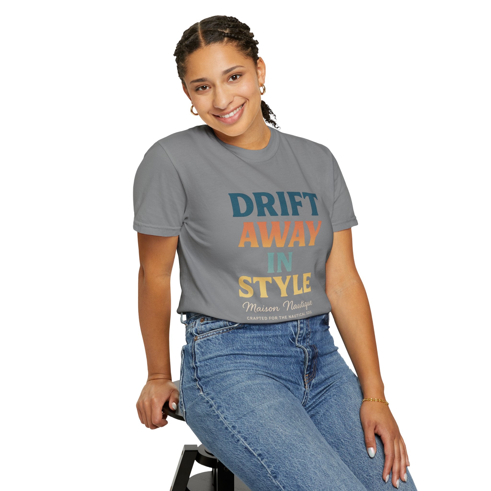 Drift Away in Style – Unisex Coastal Tee - Maison Nautique