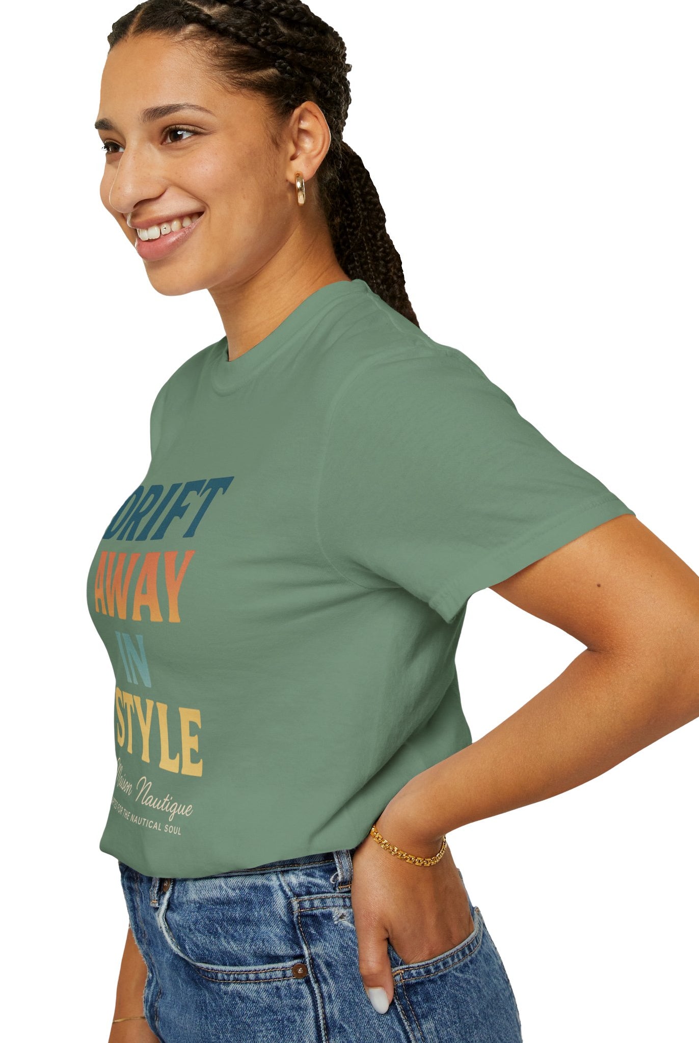 Drift Away in Style – Unisex Coastal Tee - Maison Nautique