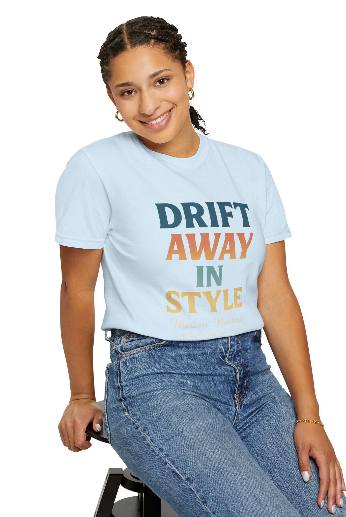Drift Away in Style – Unisex Coastal Tee - Maison Nautique