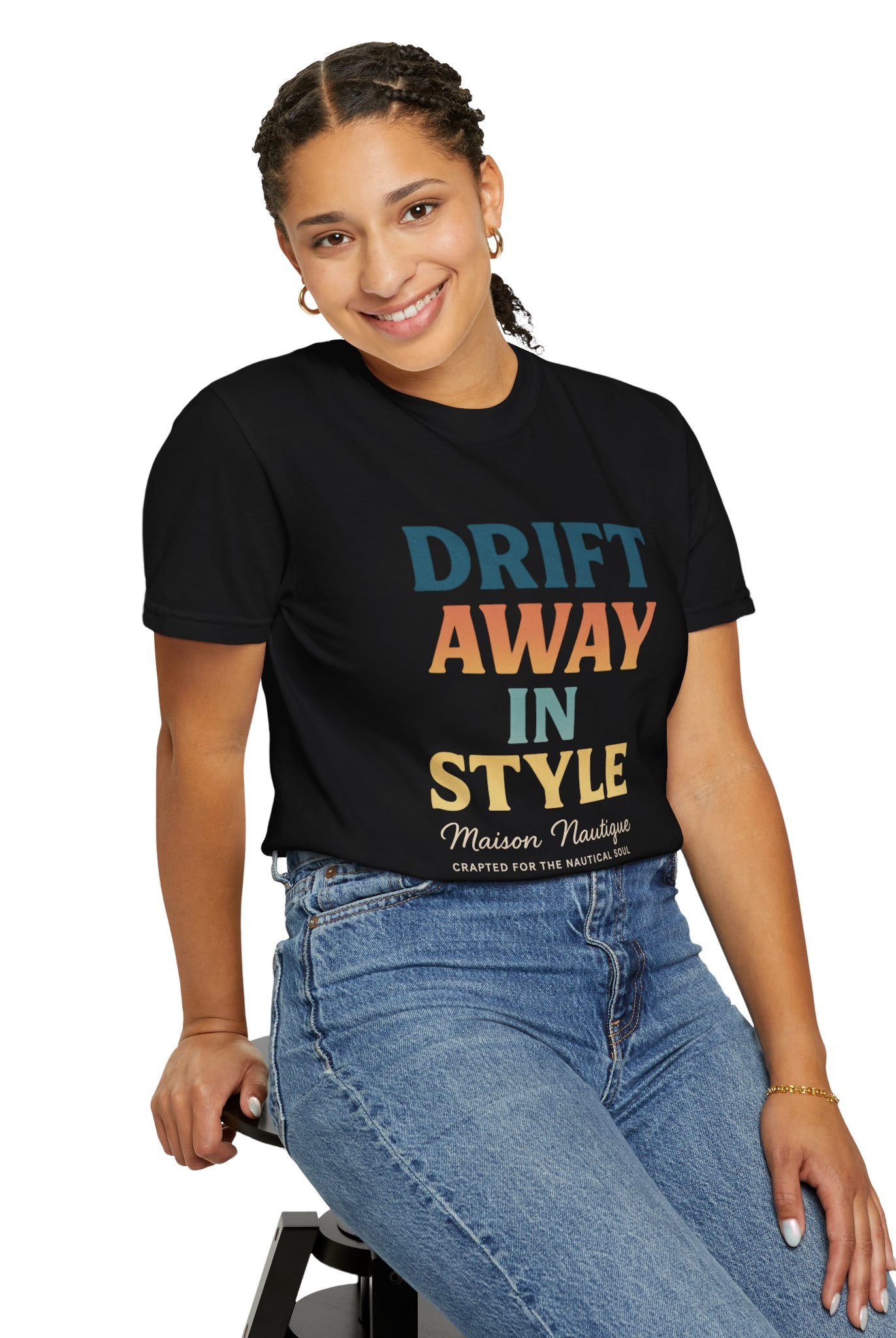 Drift Away in Style – Unisex Coastal Tee - Maison Nautique