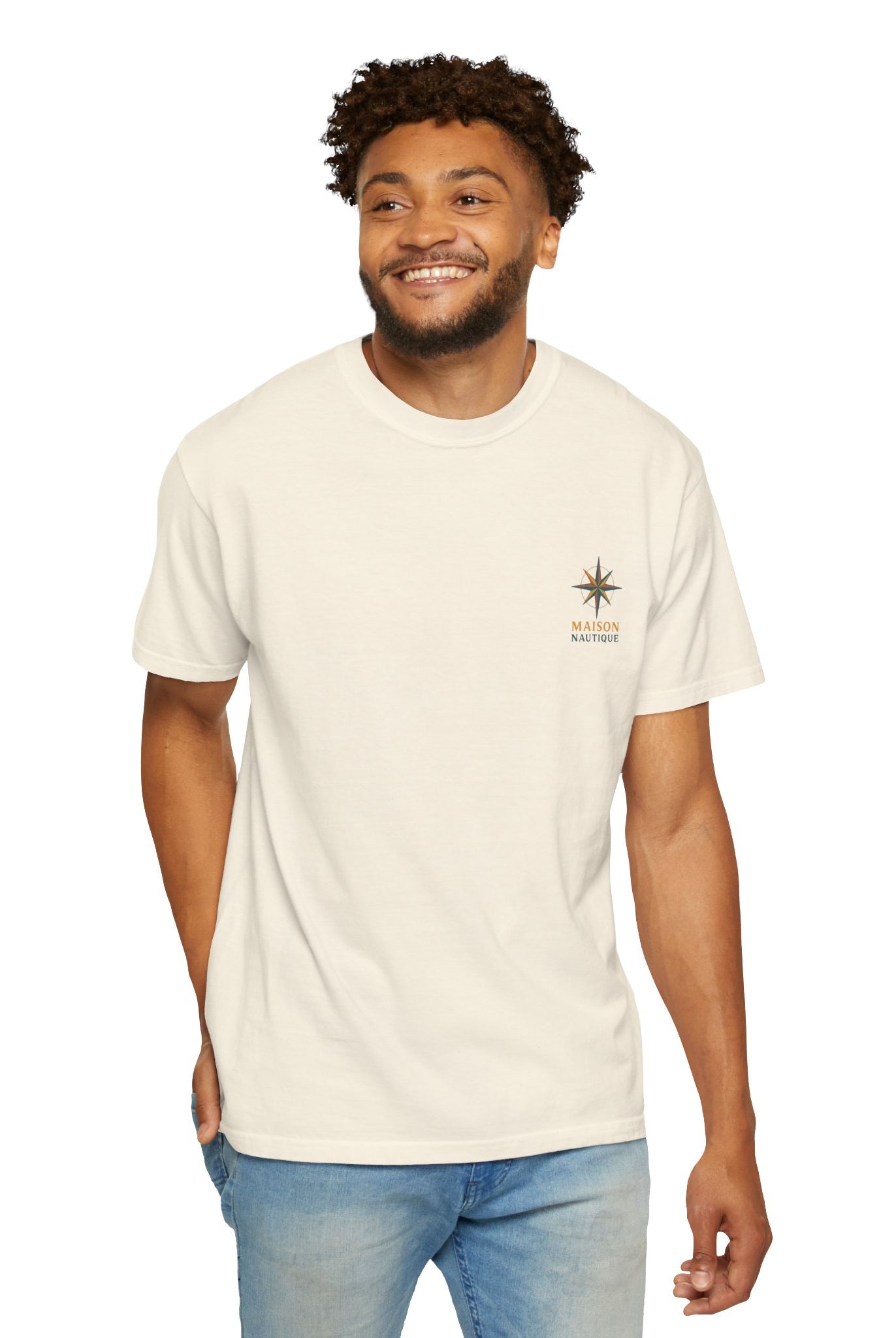 Life’s Better on a Beach – Unisex Garment-Dyed T-shirt - Maison Nautique