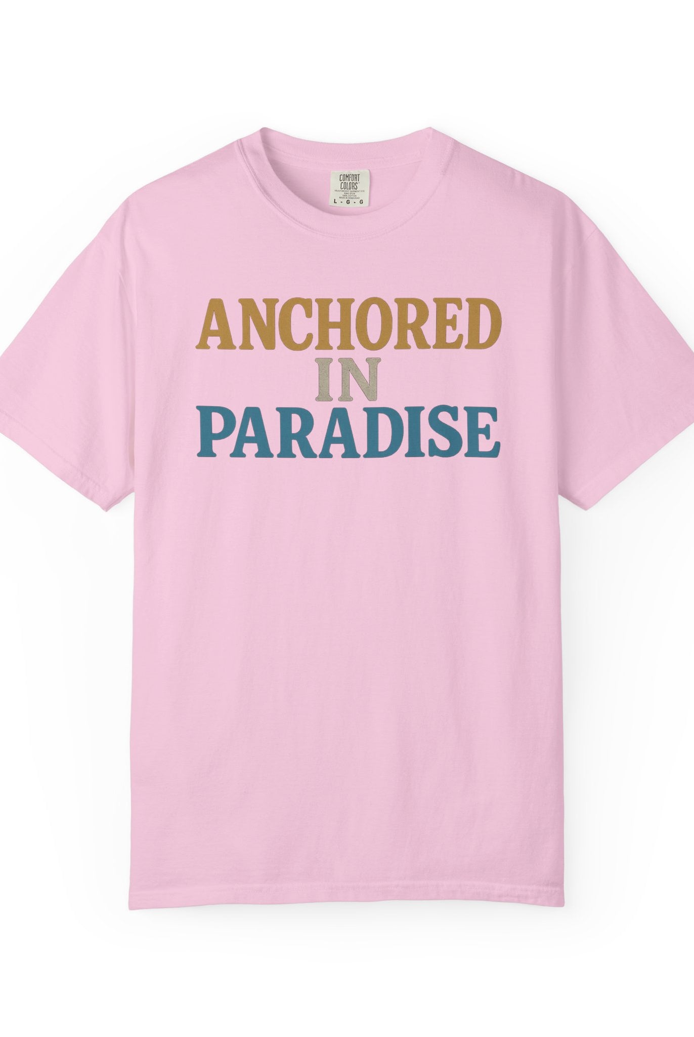Maison Nautique "Anchored in Paradise" Vintage Unisex Tee - Maison Nautique