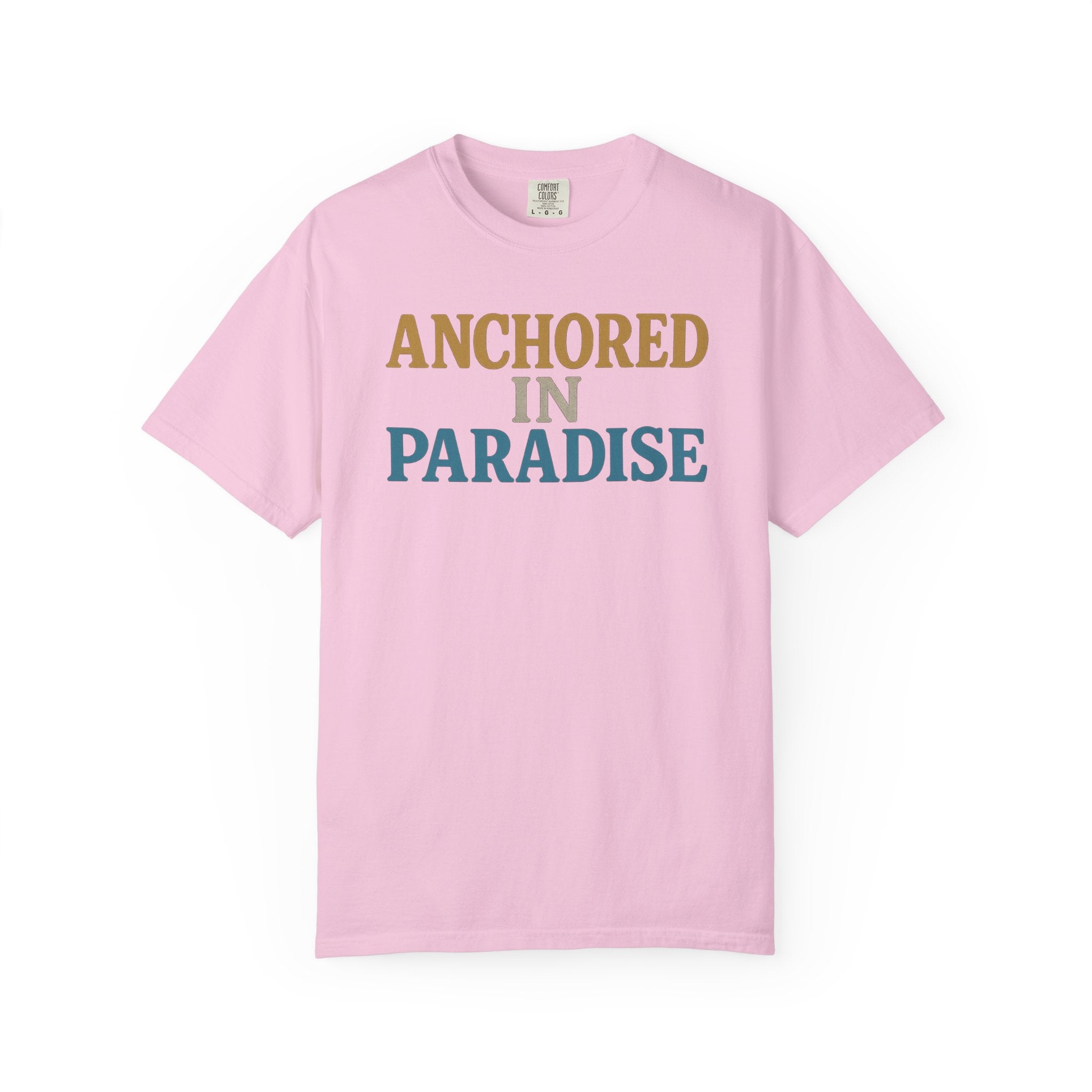 Maison Nautique "Anchored in Paradise" Vintage Unisex Tee - Maison Nautique