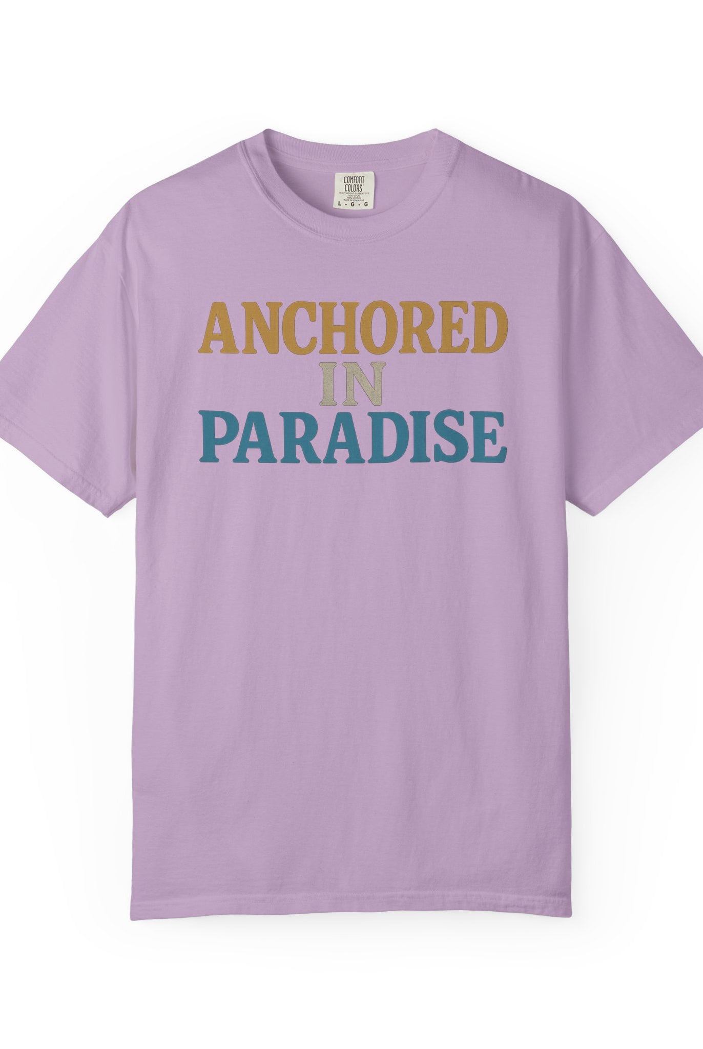 Maison Nautique "Anchored in Paradise" Vintage Unisex Tee - Maison Nautique