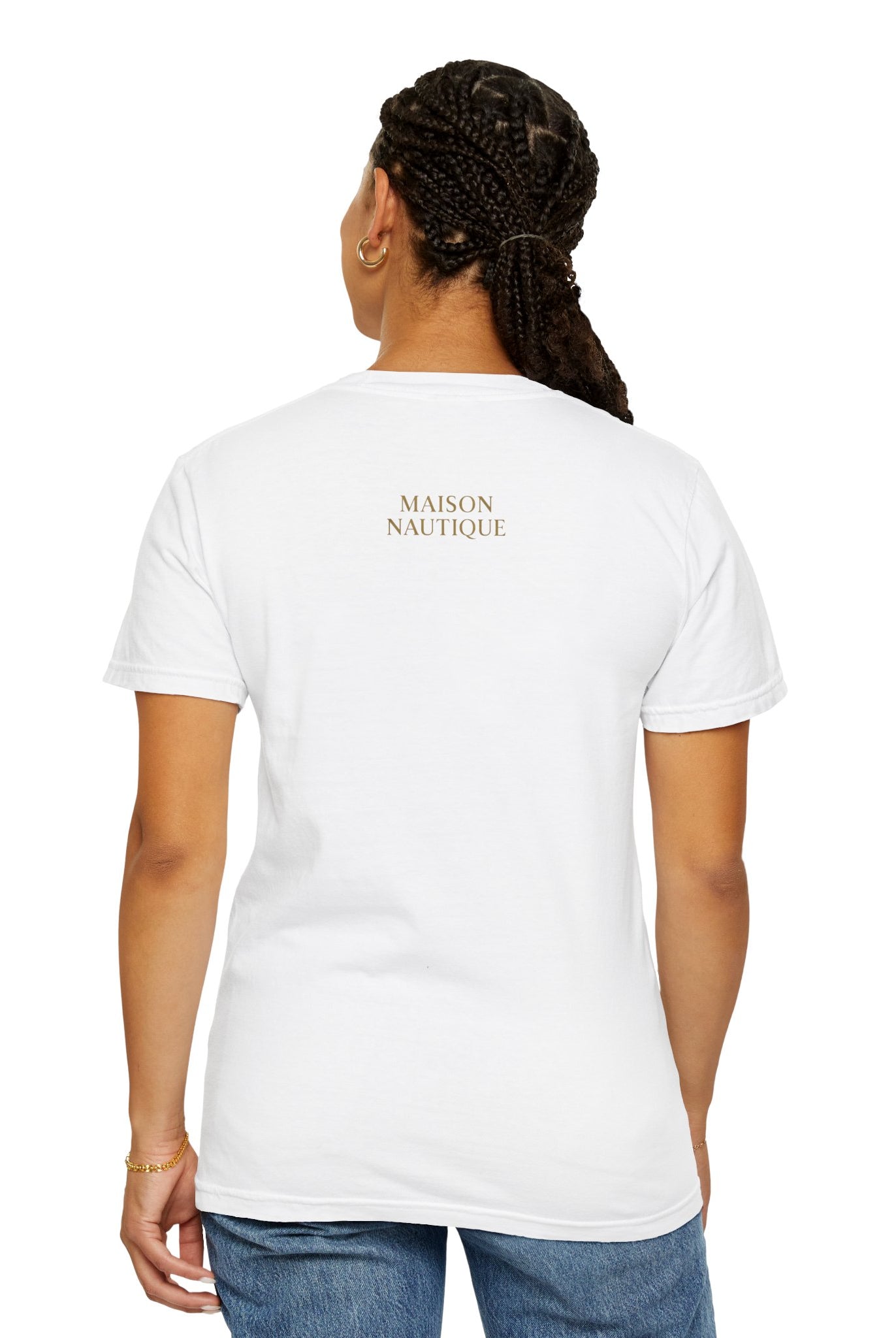 Maison Nautique "Anchored in Paradise" Vintage Unisex Tee - Maison Nautique