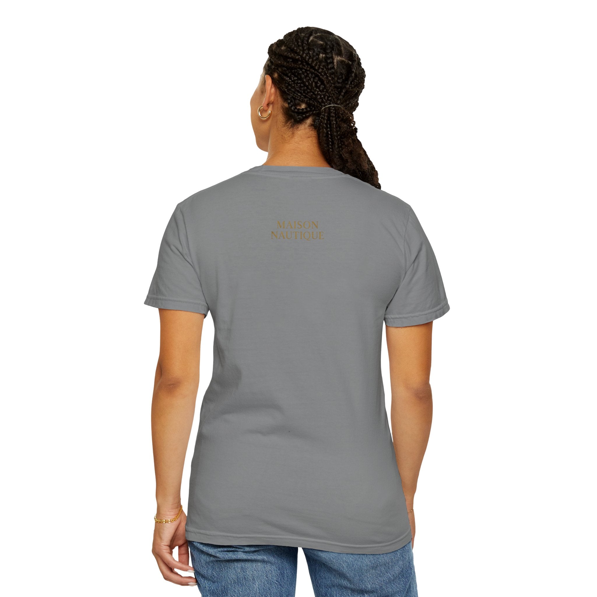 Maison Nautique "Anchored in Paradise" Vintage Unisex Tee - Maison Nautique