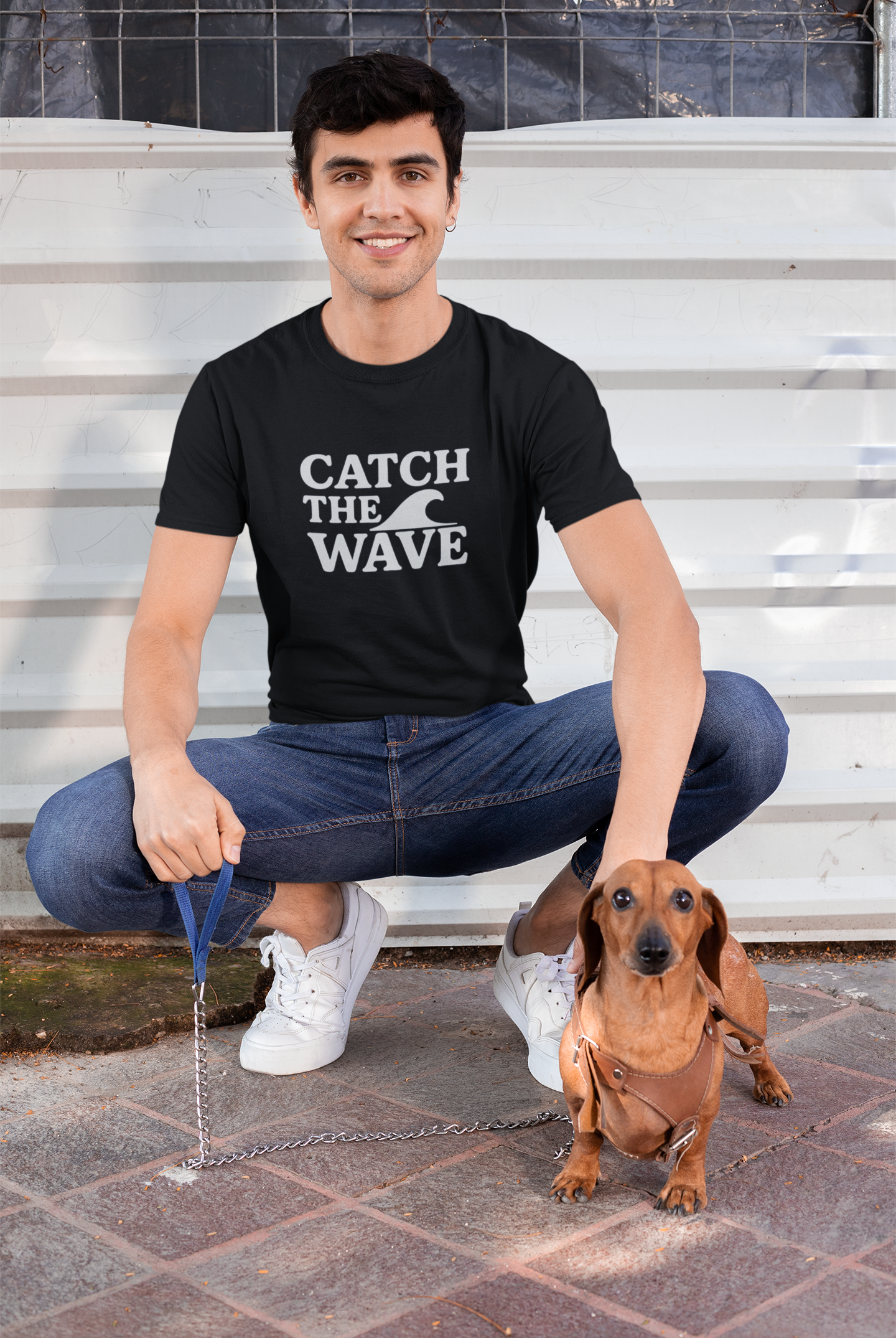 Maison Nautique "Catch the Wave" Vintage Unisex Tee - Maison Nautique