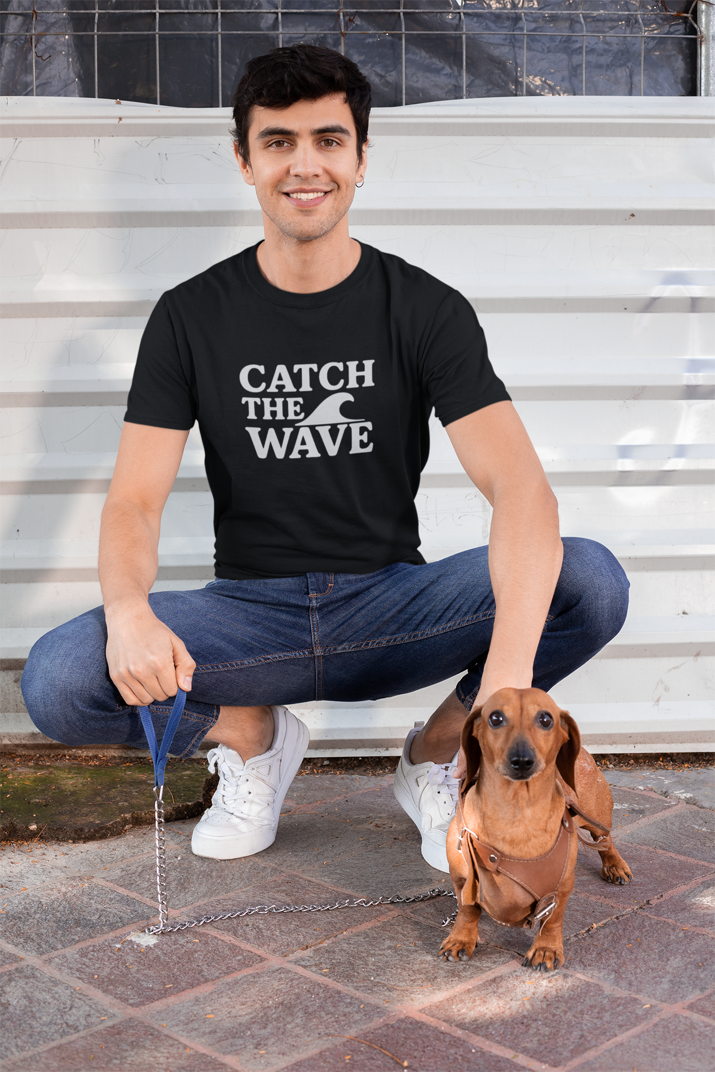 Maison Nautique "Catch the Wave" Vintage Unisex Tee - Maison Nautique
