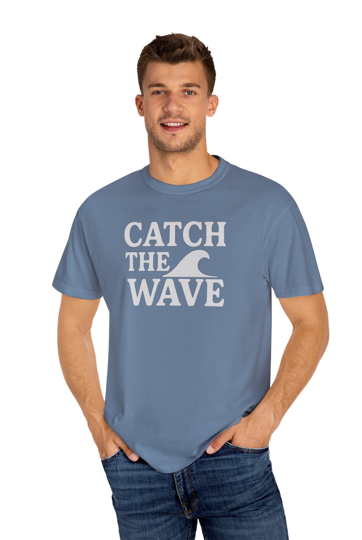 Maison Nautique "Catch the Wave" Vintage Unisex Tee - Maison Nautique