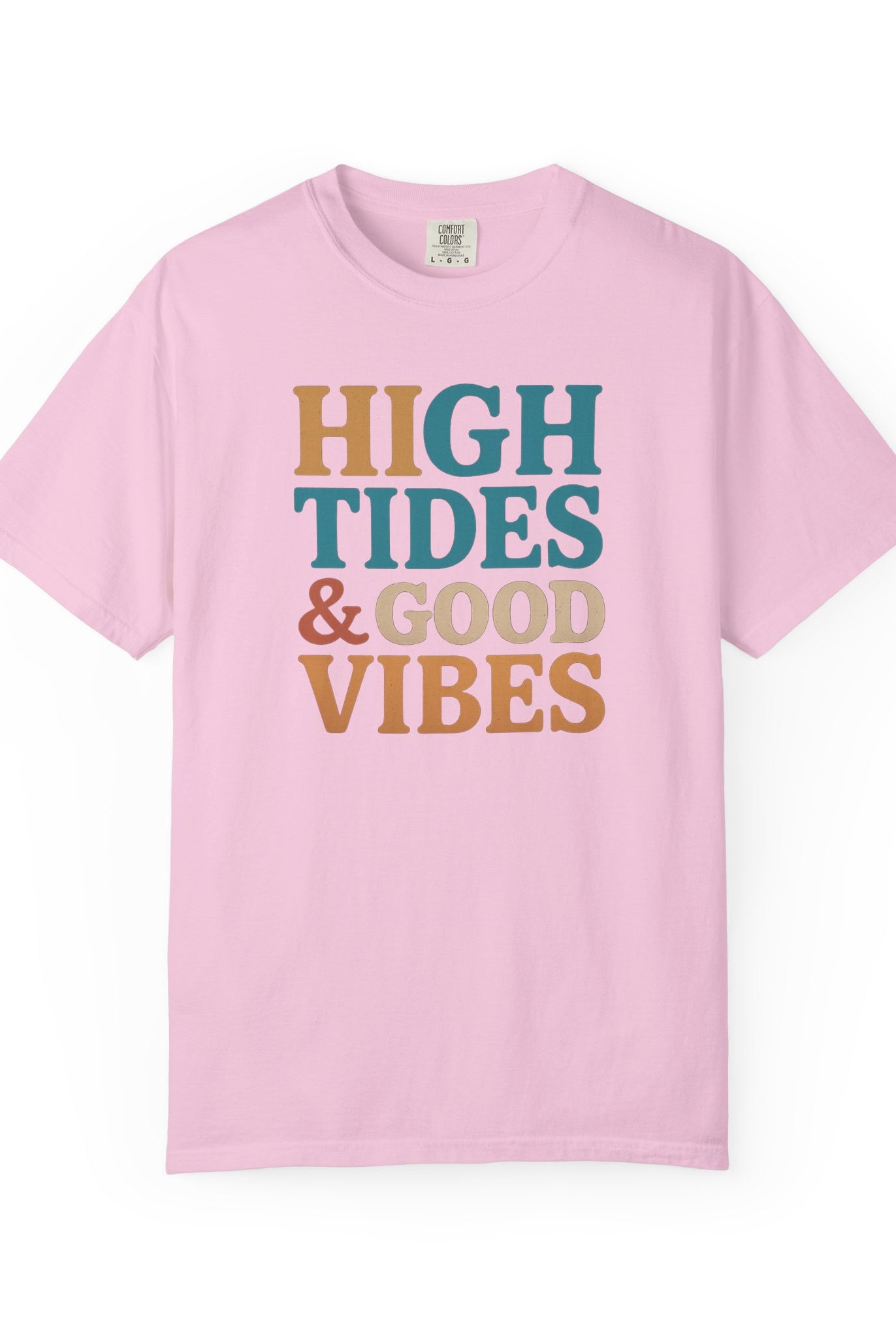 Maison Nautique "High Tides & Good Vibes" Vintage Unisex Tee - Maison Nautique