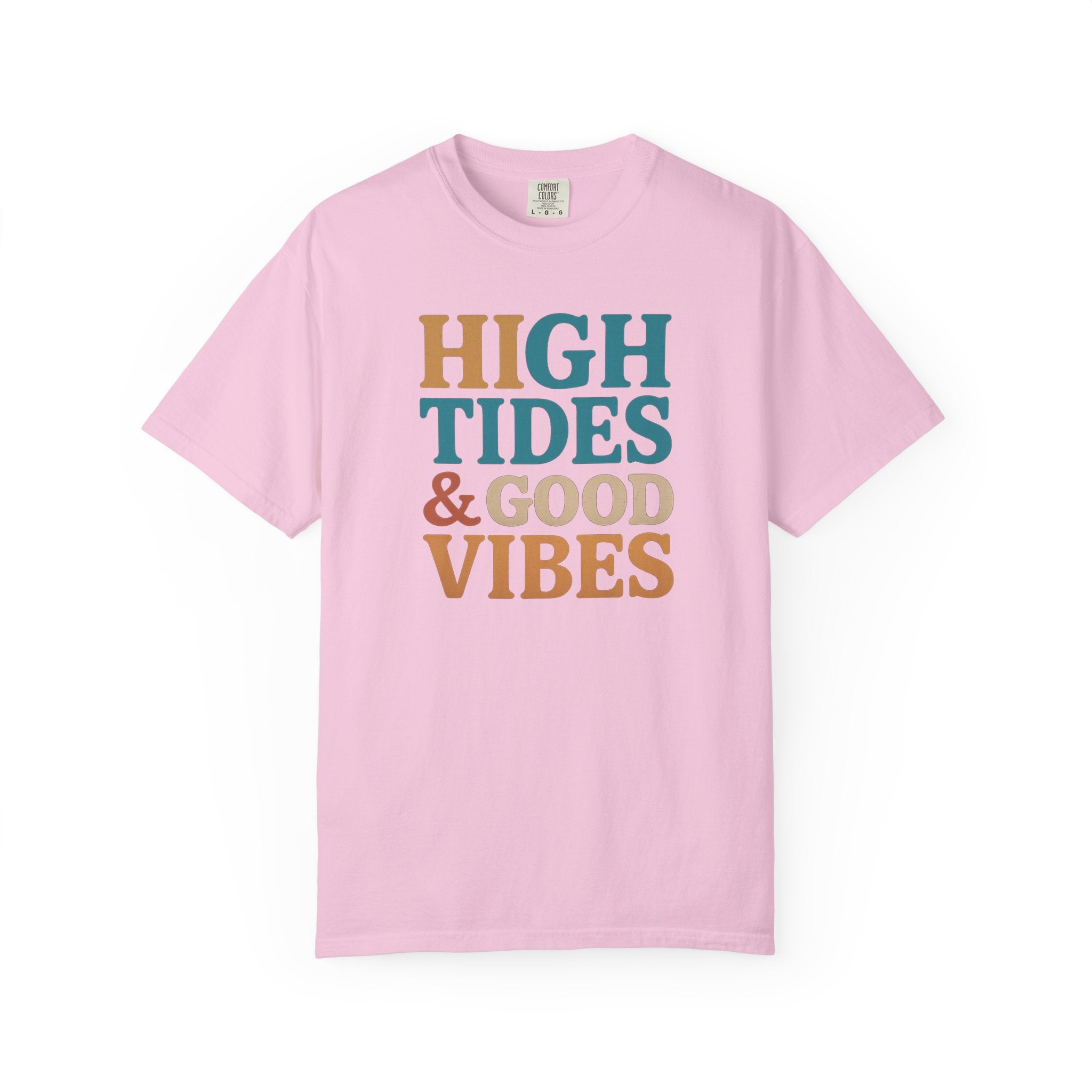 Maison Nautique "High Tides & Good Vibes" Vintage Unisex Tee - Maison Nautique