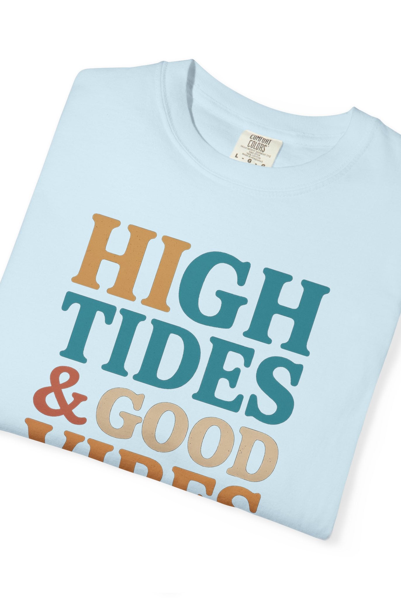 Maison Nautique "High Tides & Good Vibes" Vintage Unisex Tee - Maison Nautique