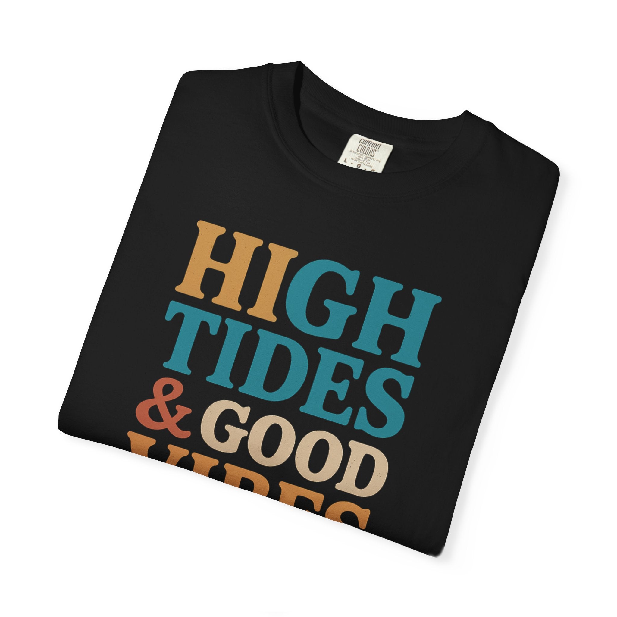 Maison Nautique "High Tides & Good Vibes" Vintage Unisex Tee - Maison Nautique