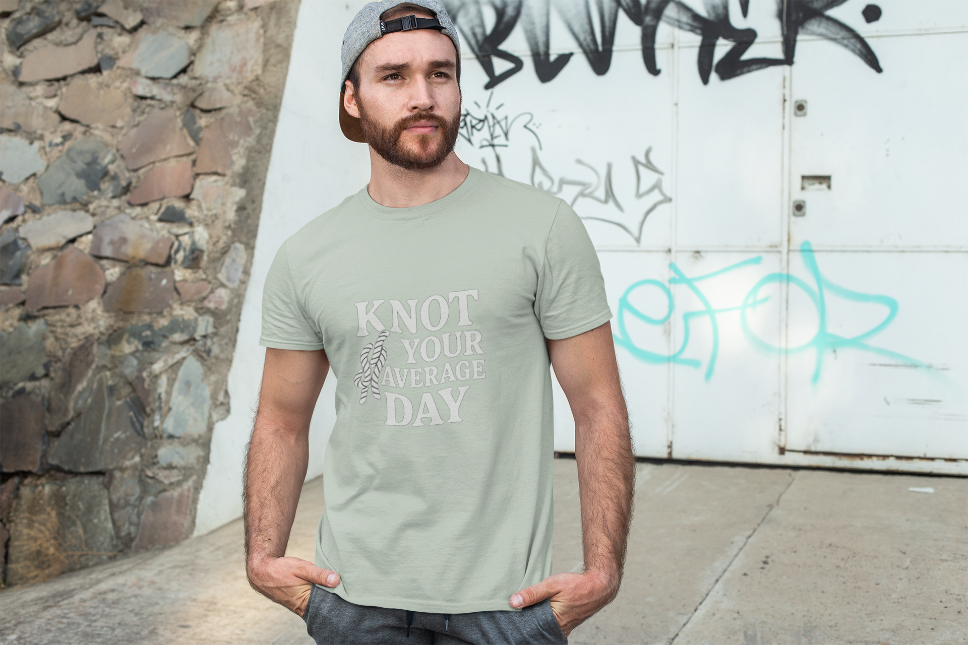 Maison Nautique "Knot Your Average Day" Vintage Unisex Tee - Maison Nautique