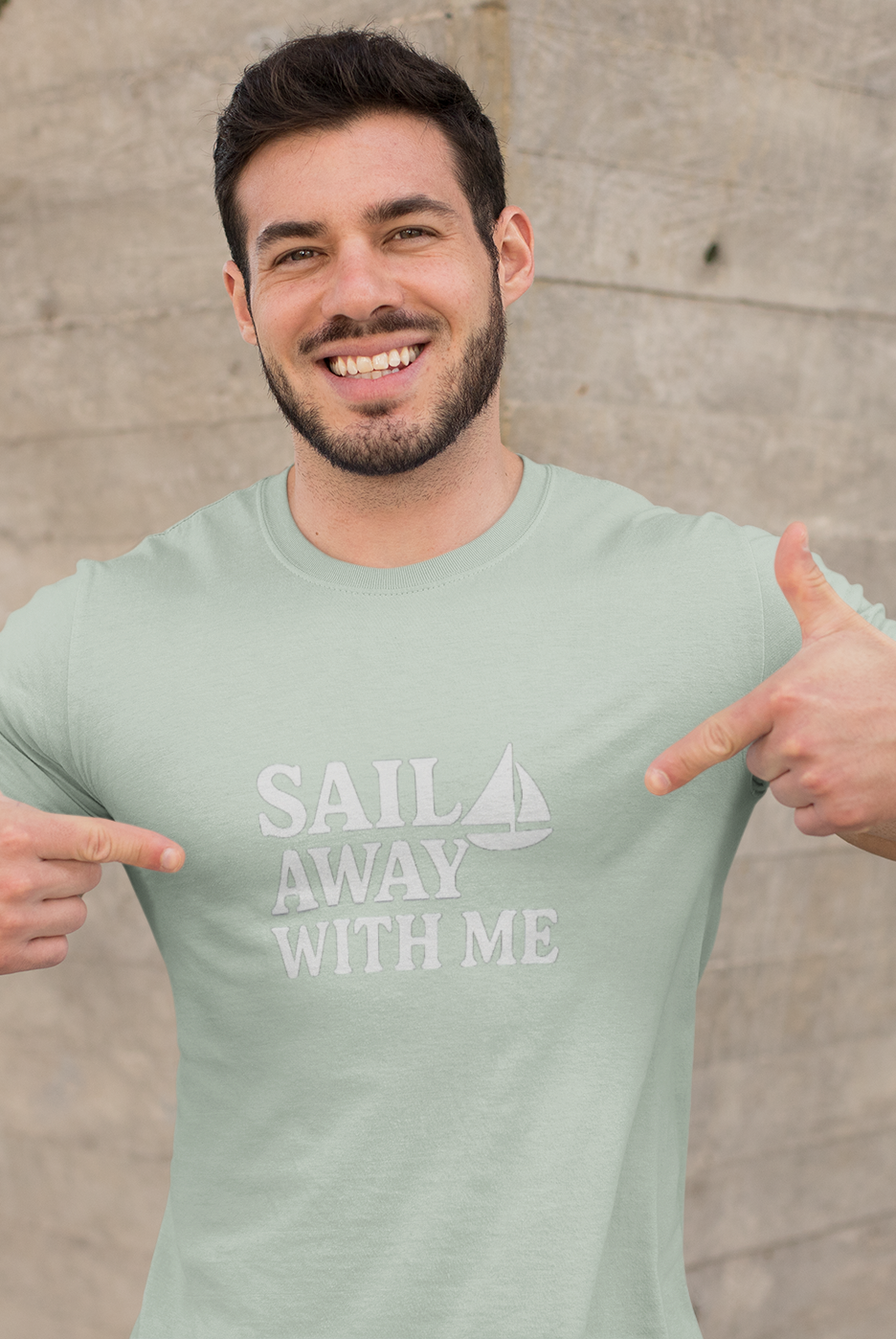 Maison Nautique "Sail Away With Me" Vintage Unisex Tee - Maison Nautique