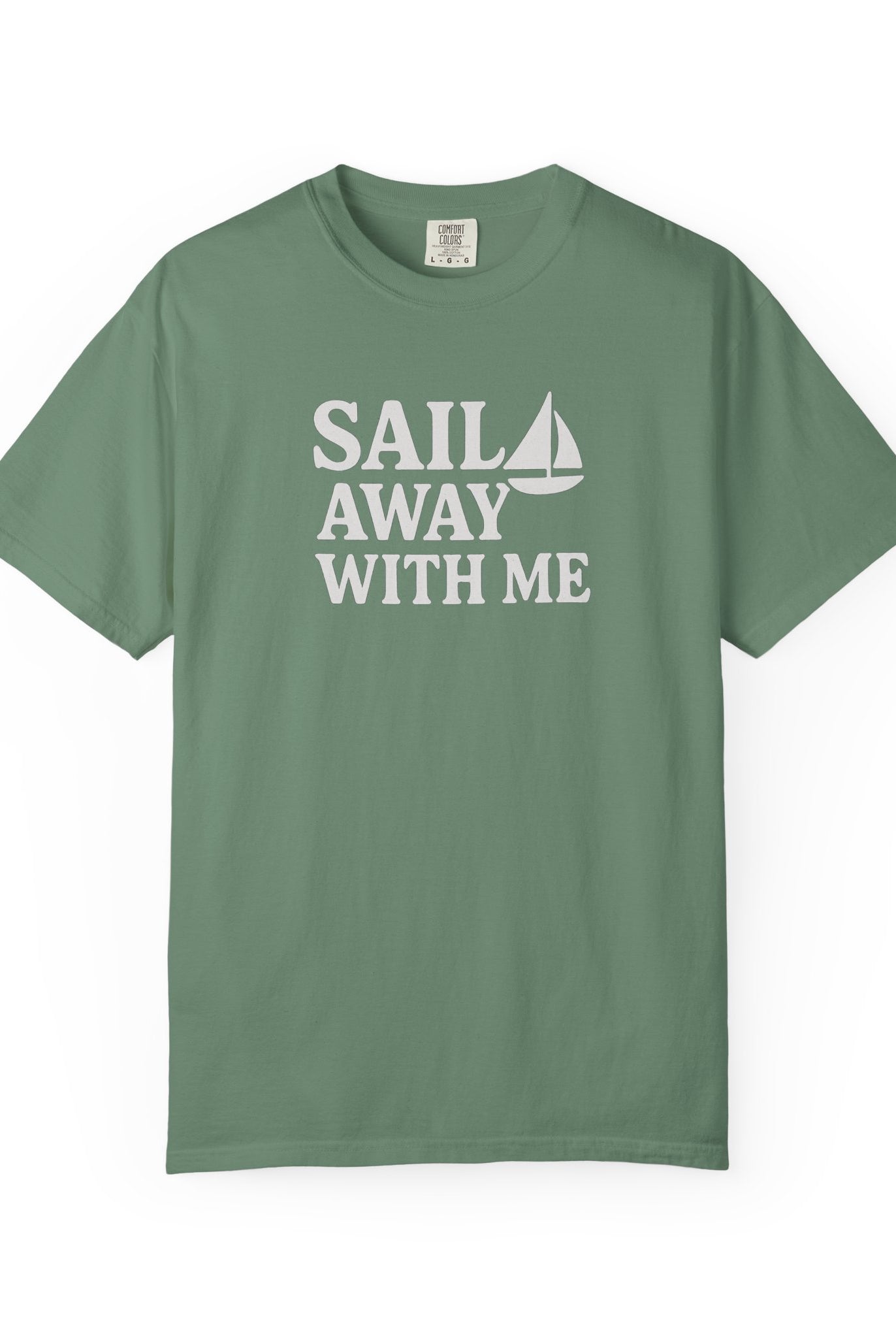Maison Nautique "Sail Away With Me" Vintage Unisex Tee - Maison Nautique