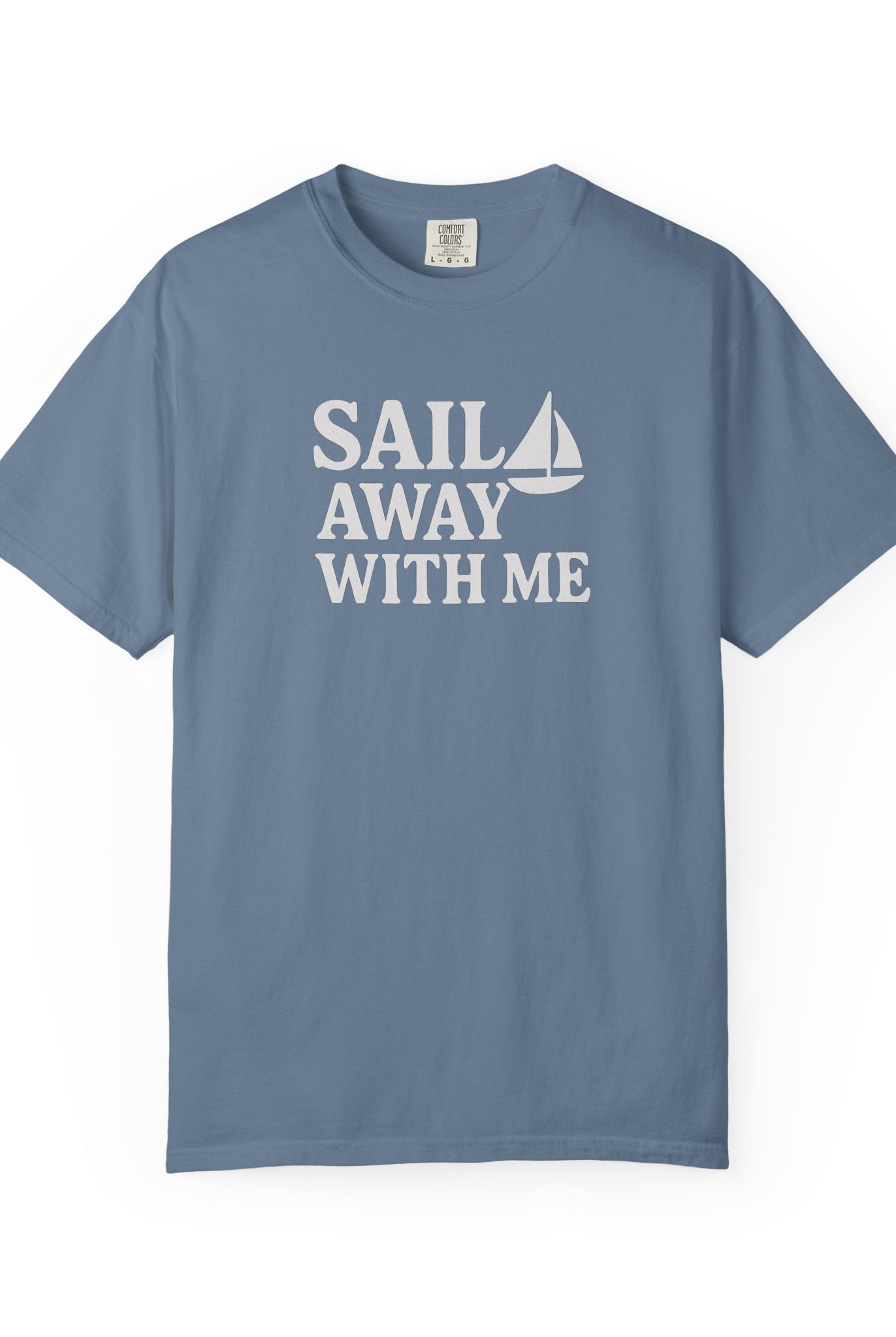 Maison Nautique "Sail Away With Me" Vintage Unisex Tee - Maison Nautique
