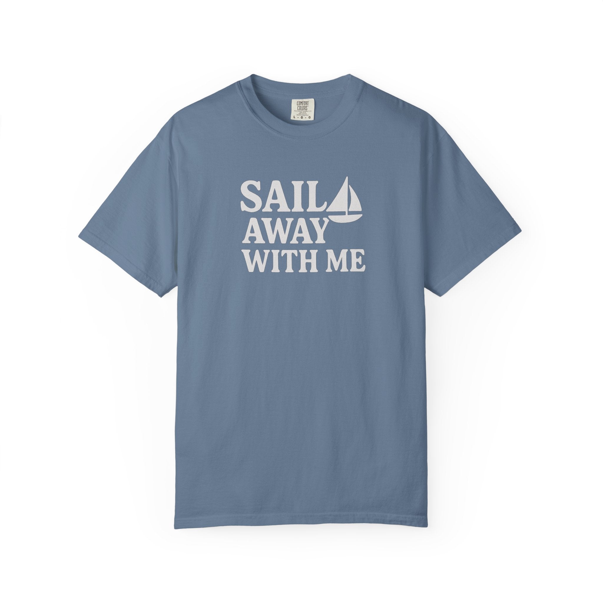 Maison Nautique "Sail Away With Me" Vintage Unisex Tee - Maison Nautique
