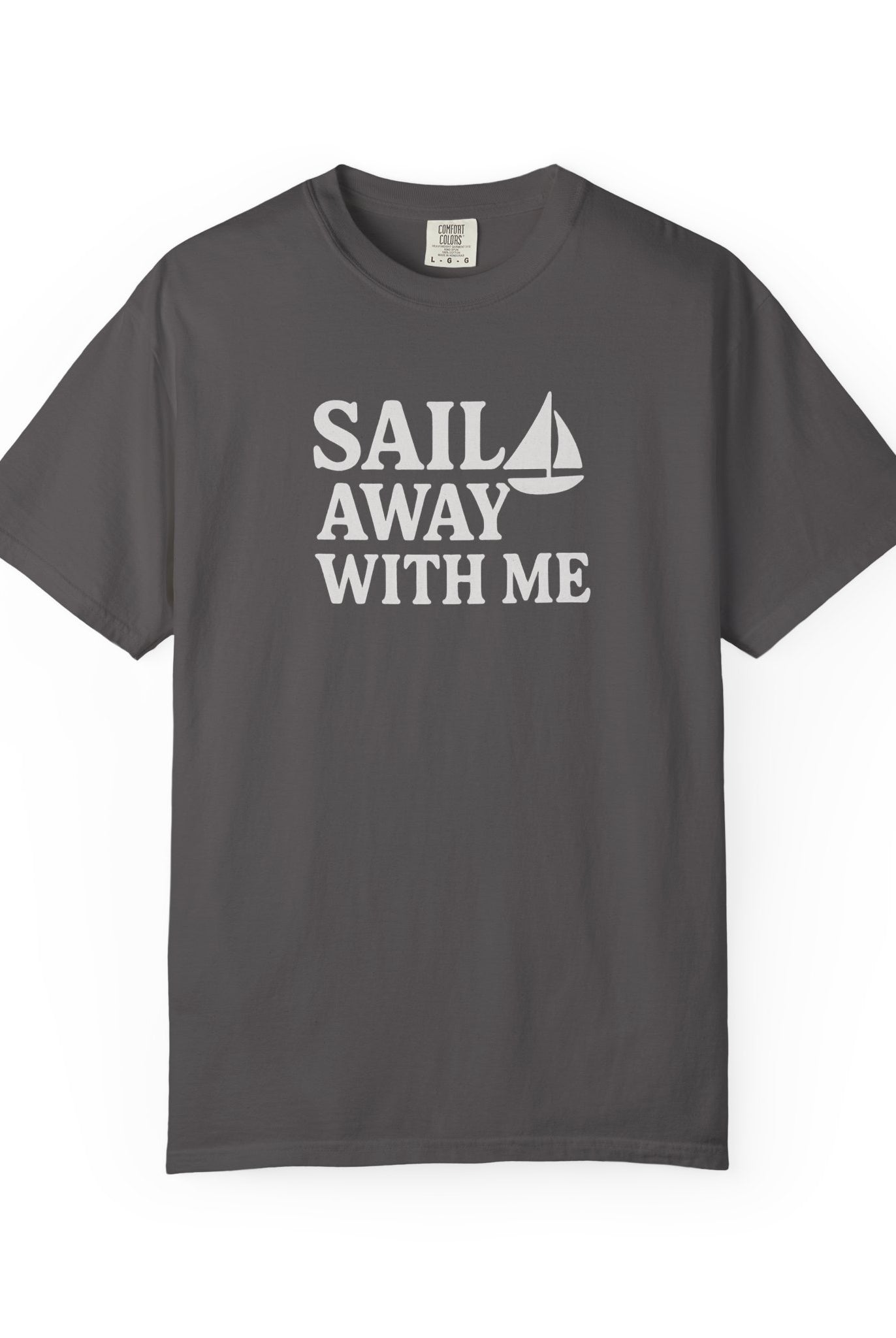 Maison Nautique "Sail Away With Me" Vintage Unisex Tee - Maison Nautique