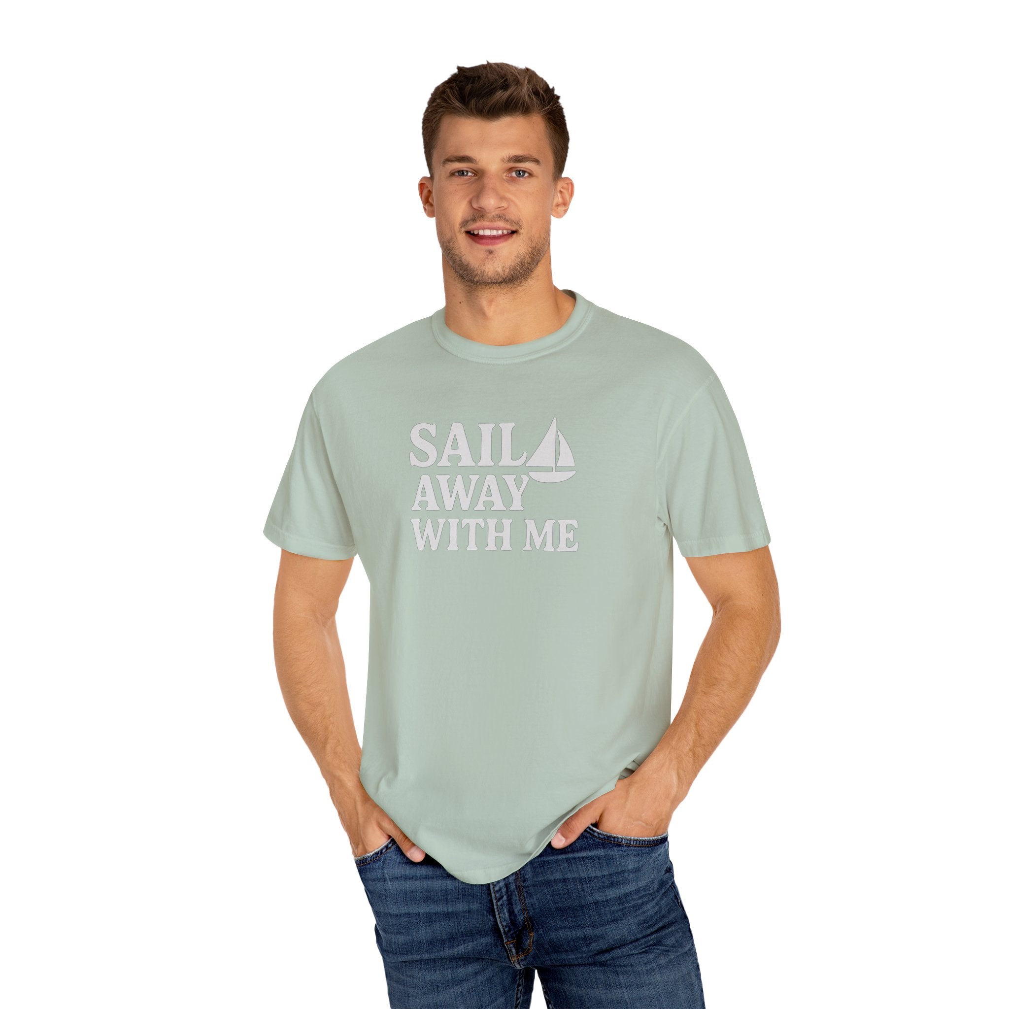 Maison Nautique "Sail Away With Me" Vintage Unisex Tee - Maison Nautique