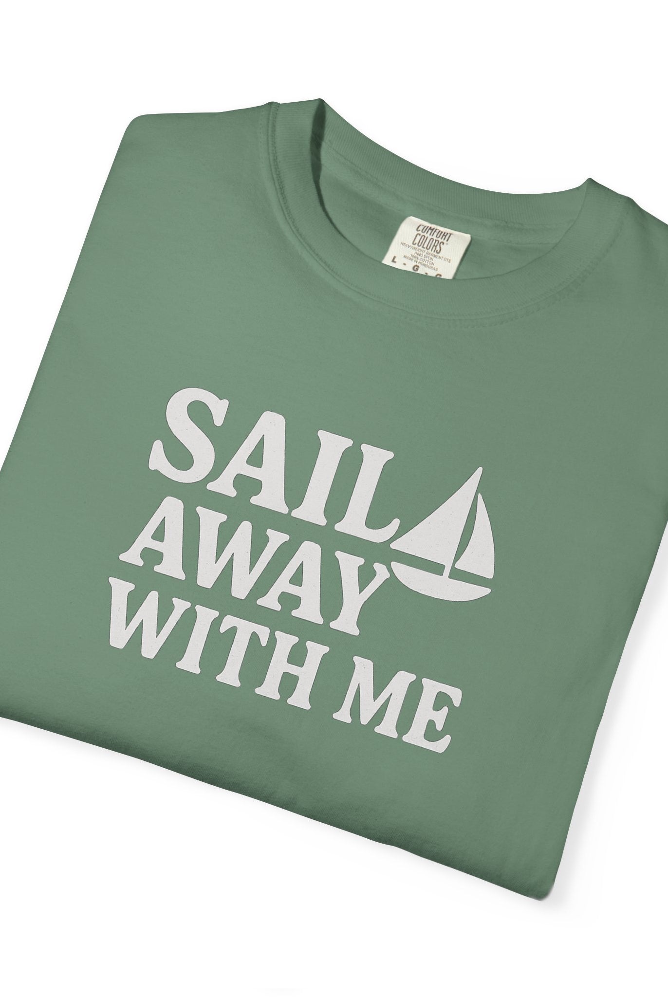 Maison Nautique "Sail Away With Me" Vintage Unisex Tee - Maison Nautique