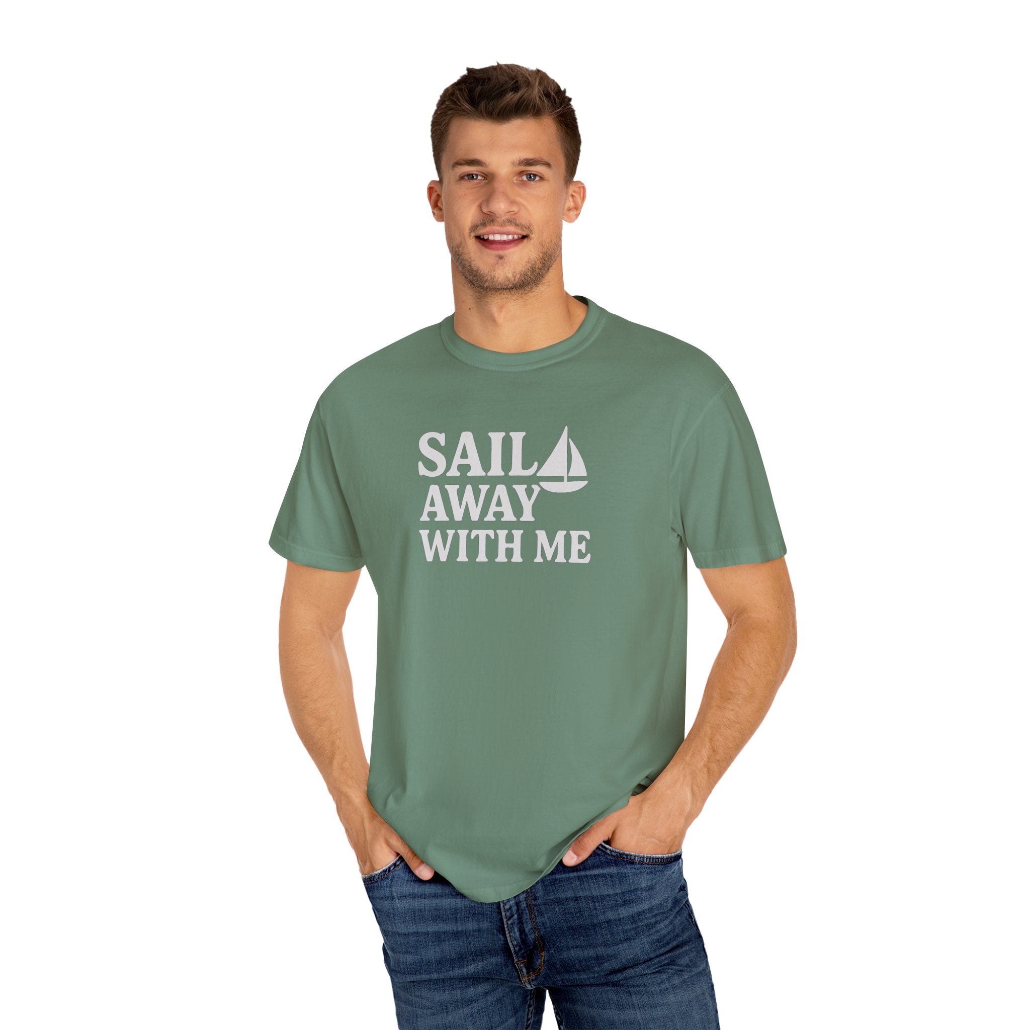 Maison Nautique "Sail Away With Me" Vintage Unisex Tee - Maison Nautique