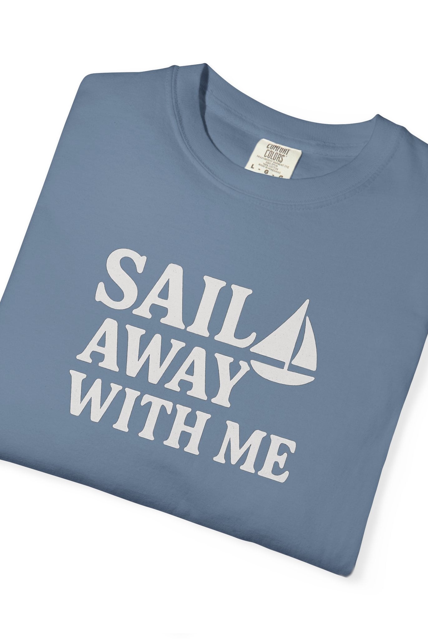 Maison Nautique "Sail Away With Me" Vintage Unisex Tee - Maison Nautique