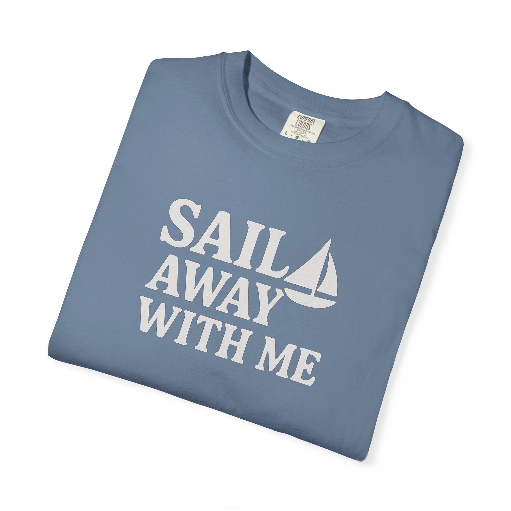 Maison Nautique "Sail Away With Me" Vintage Unisex Tee - Maison Nautique