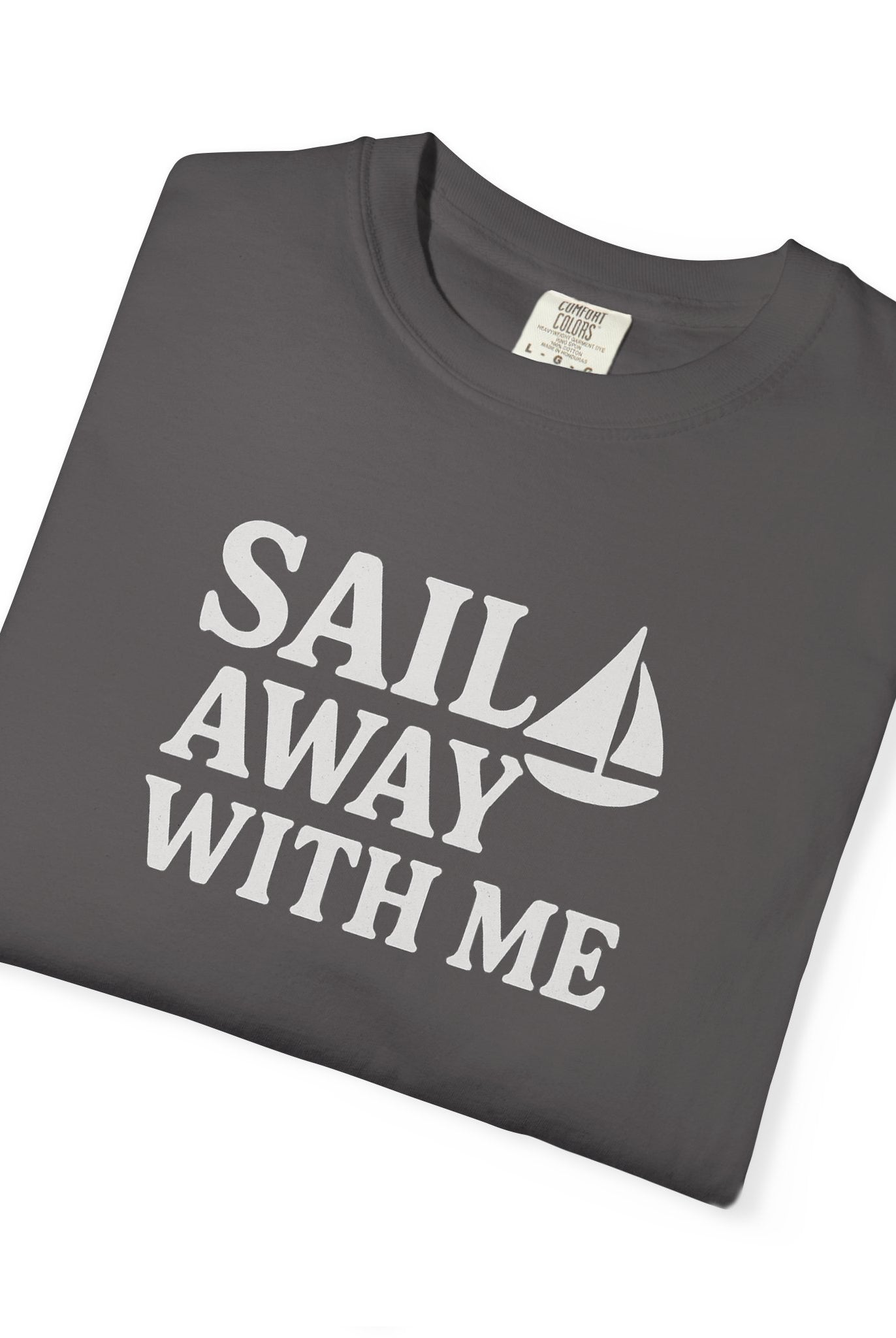Maison Nautique "Sail Away With Me" Vintage Unisex Tee - Maison Nautique
