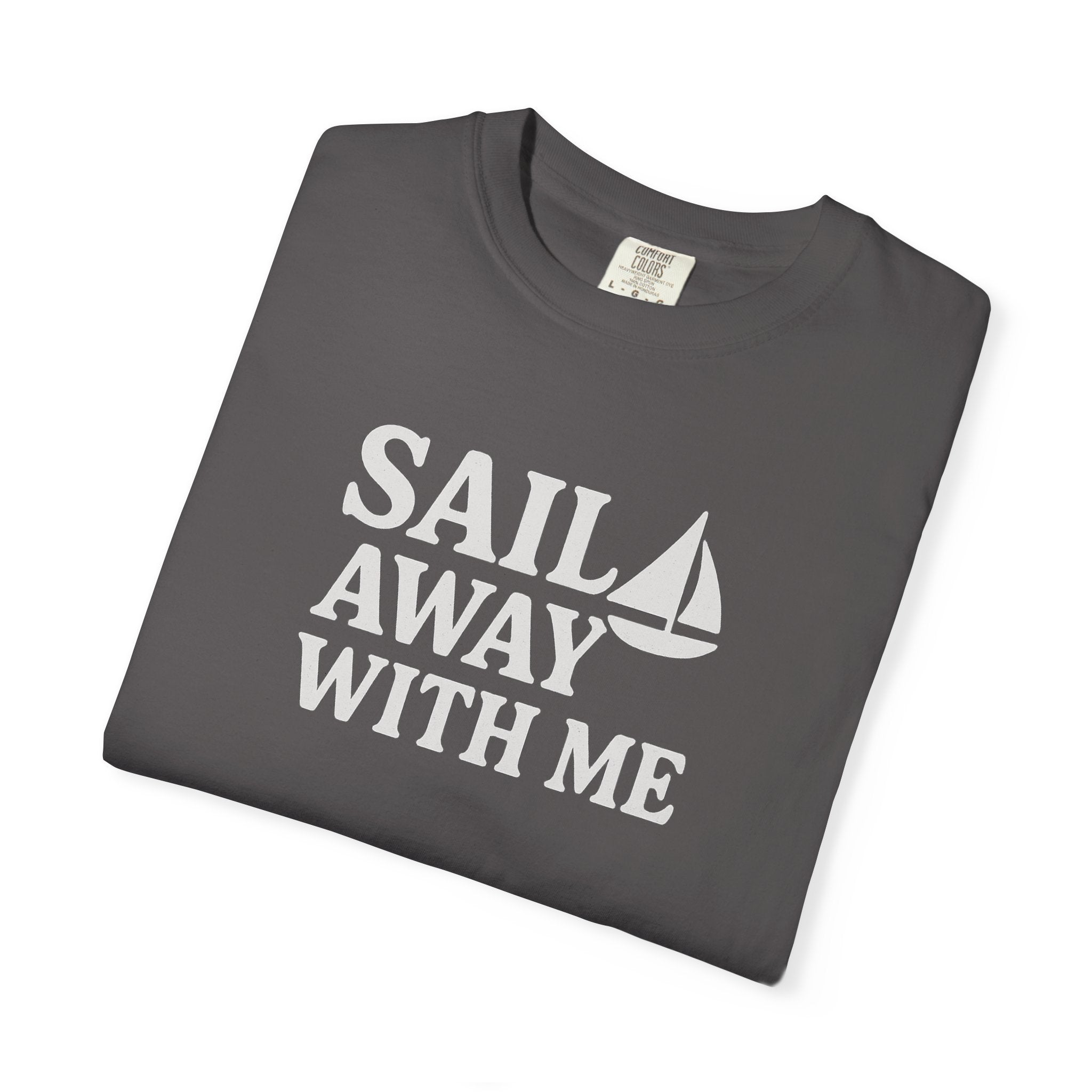 Maison Nautique "Sail Away With Me" Vintage Unisex Tee - Maison Nautique